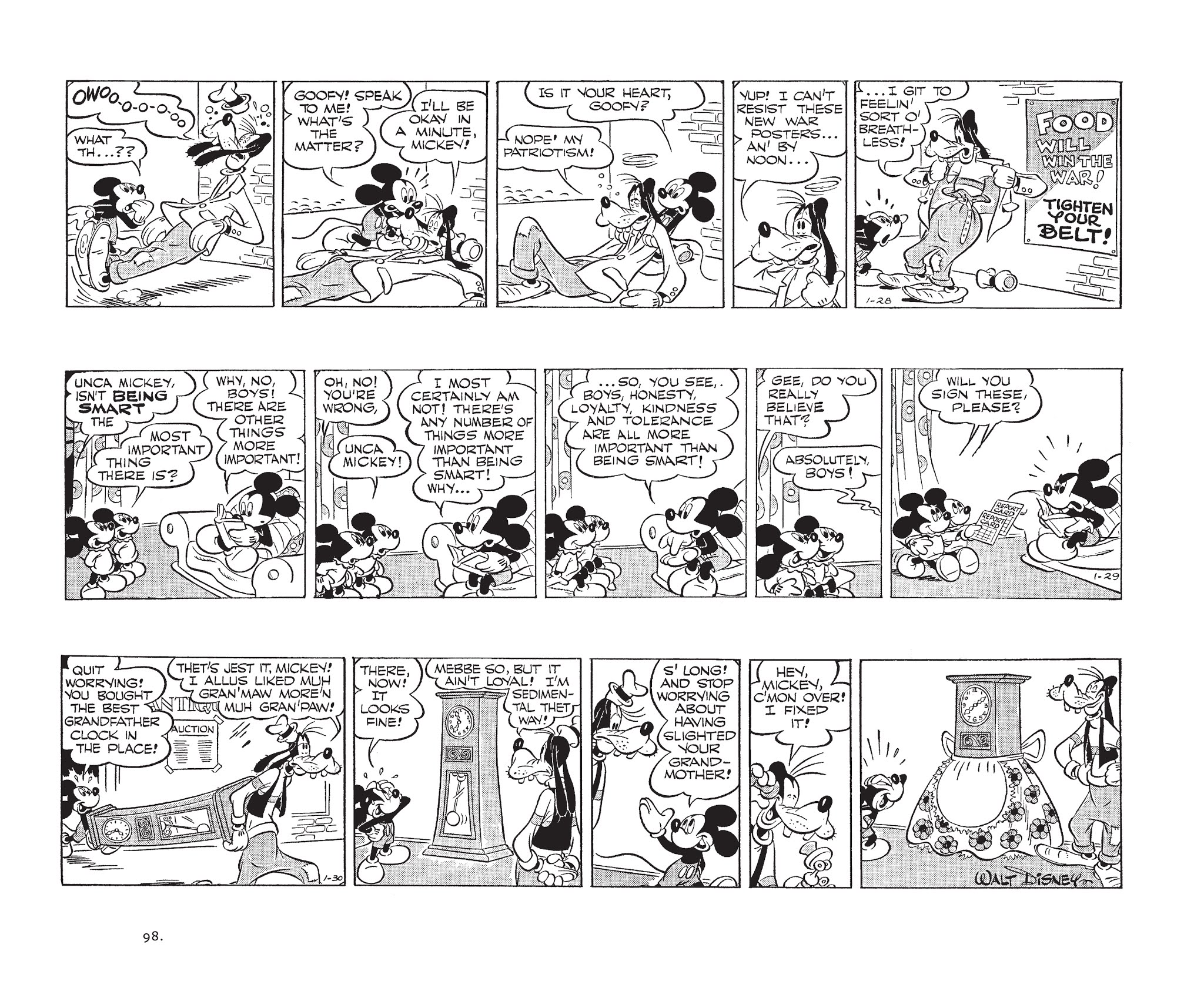 Read online Walt Disney's Mickey Mouse by Floyd Gottfredson comic -  Issue # TPB 7 (Part 1) - 98