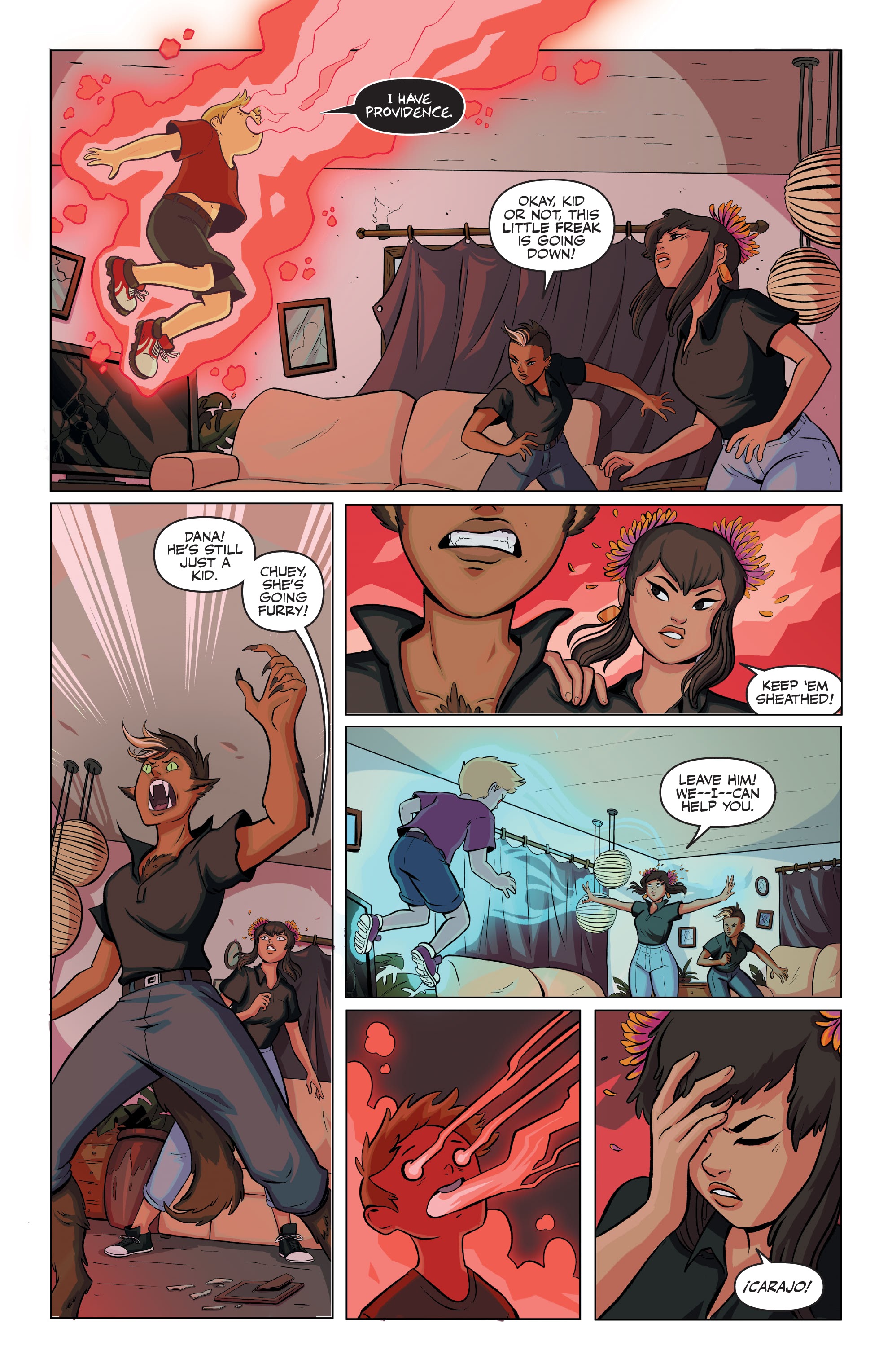 Read online Season of the Bruja comic -  Issue #1 - 4