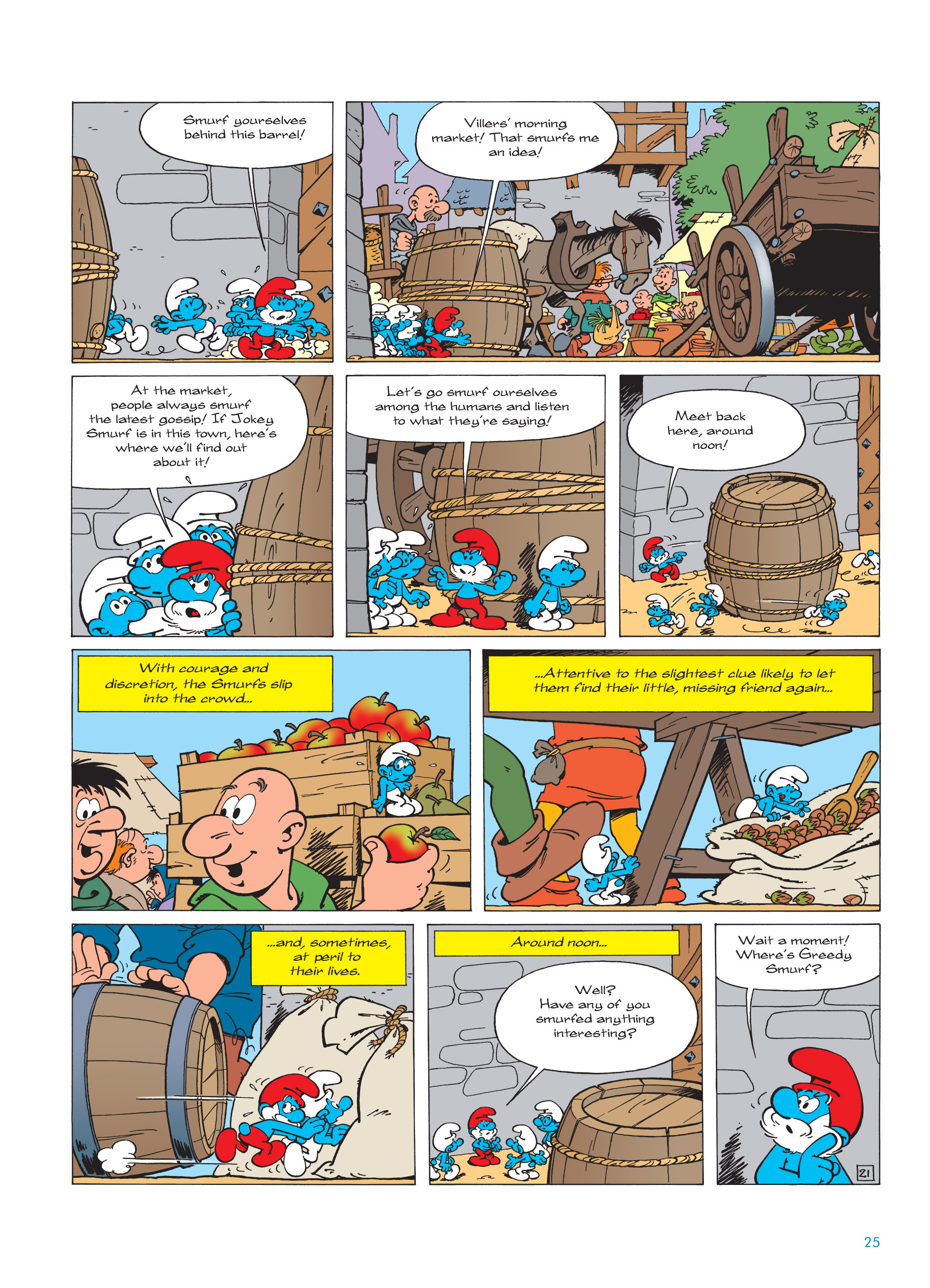 Read online The Smurfs comic -  Issue #19 - 25
