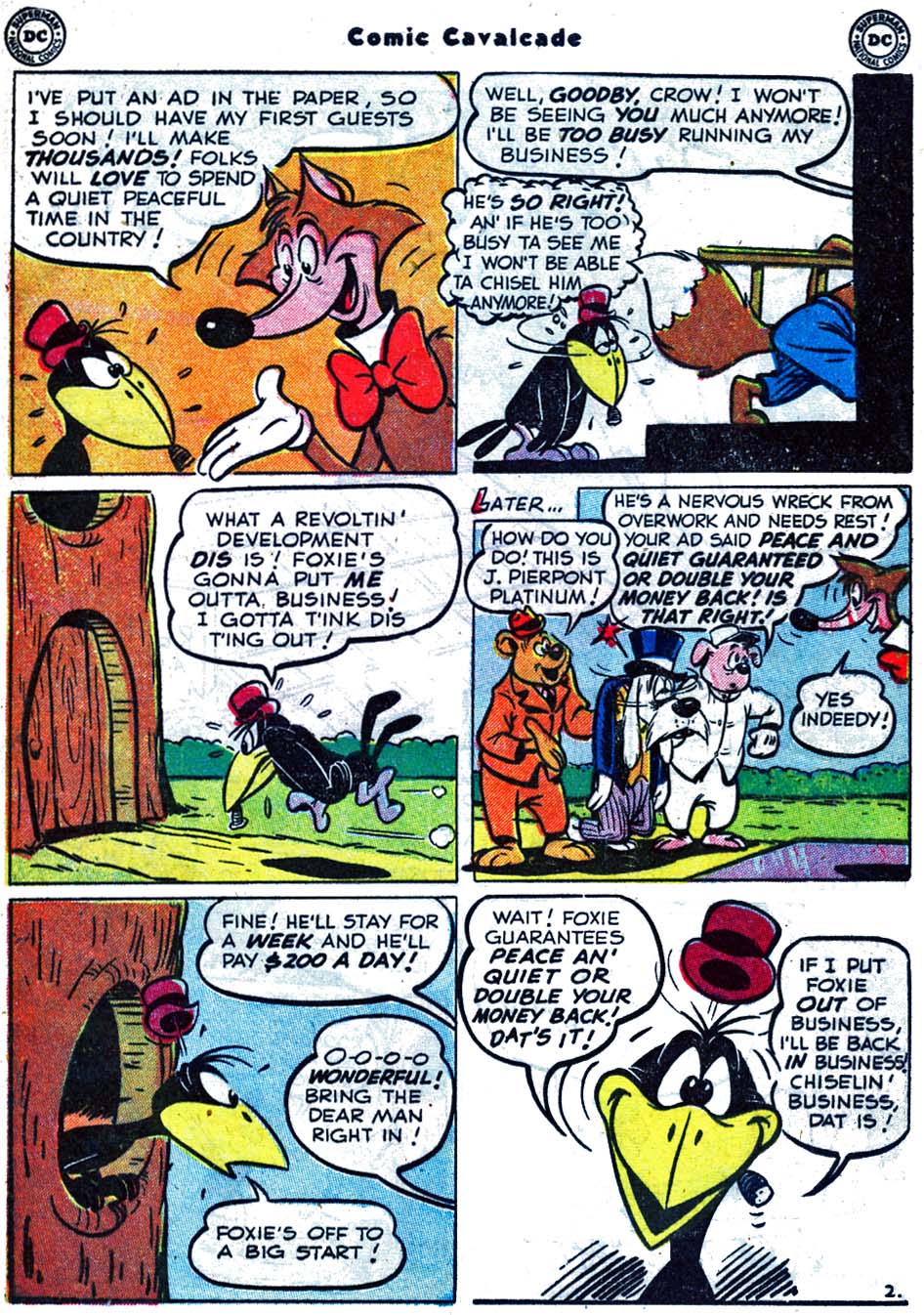 Read online Comic Cavalcade comic -  Issue #47 - 4