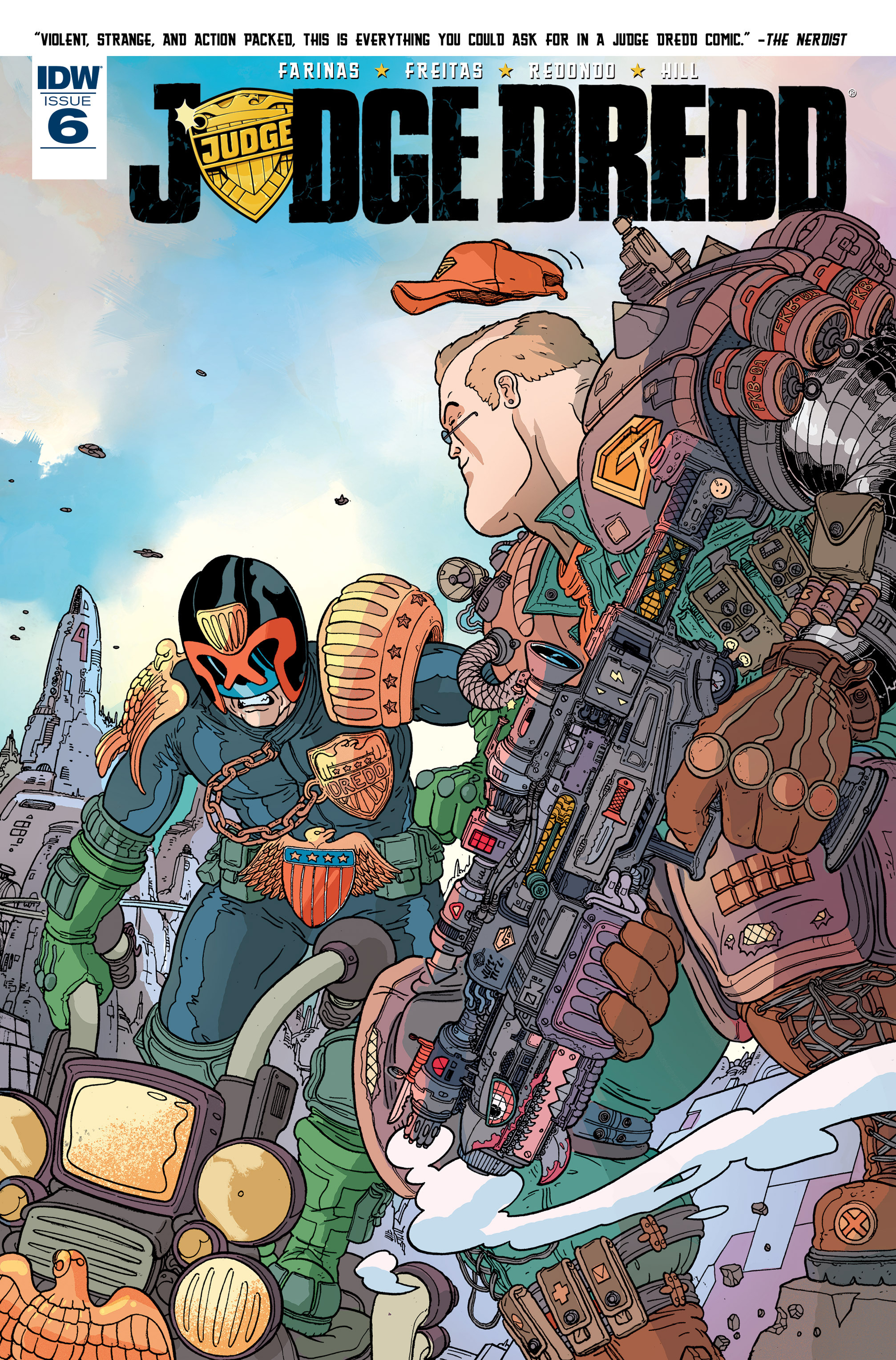 Read online Judge Dredd (2015) comic -  Issue #6 - 1