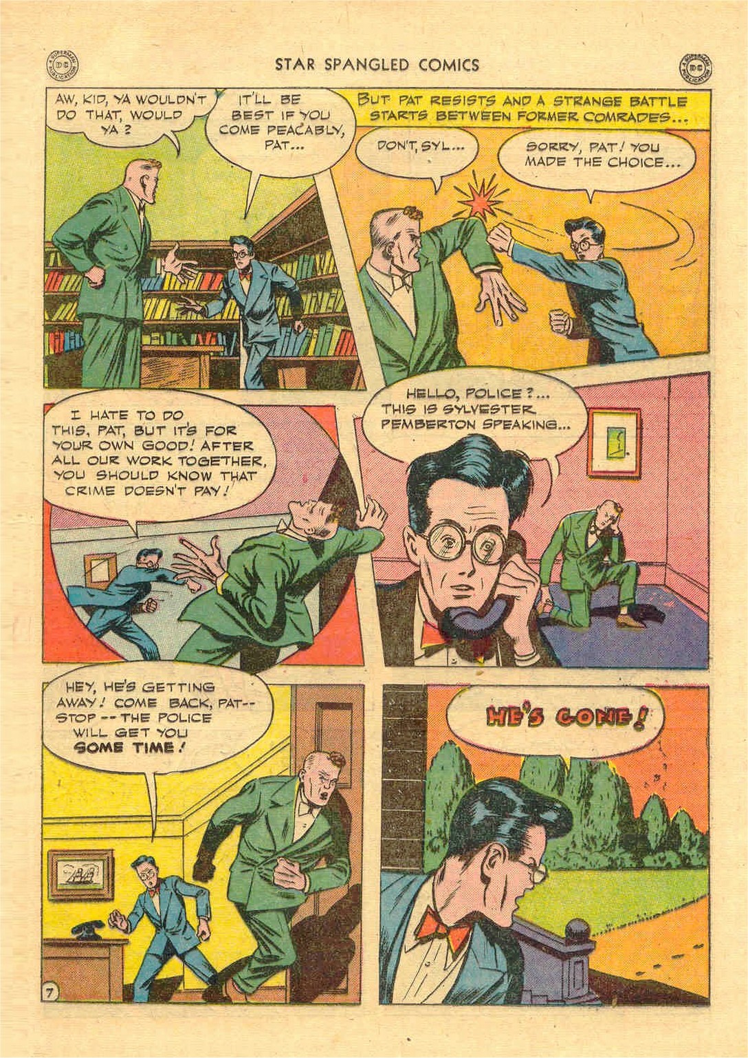 Read online Star Spangled Comics comic -  Issue #38 - 35