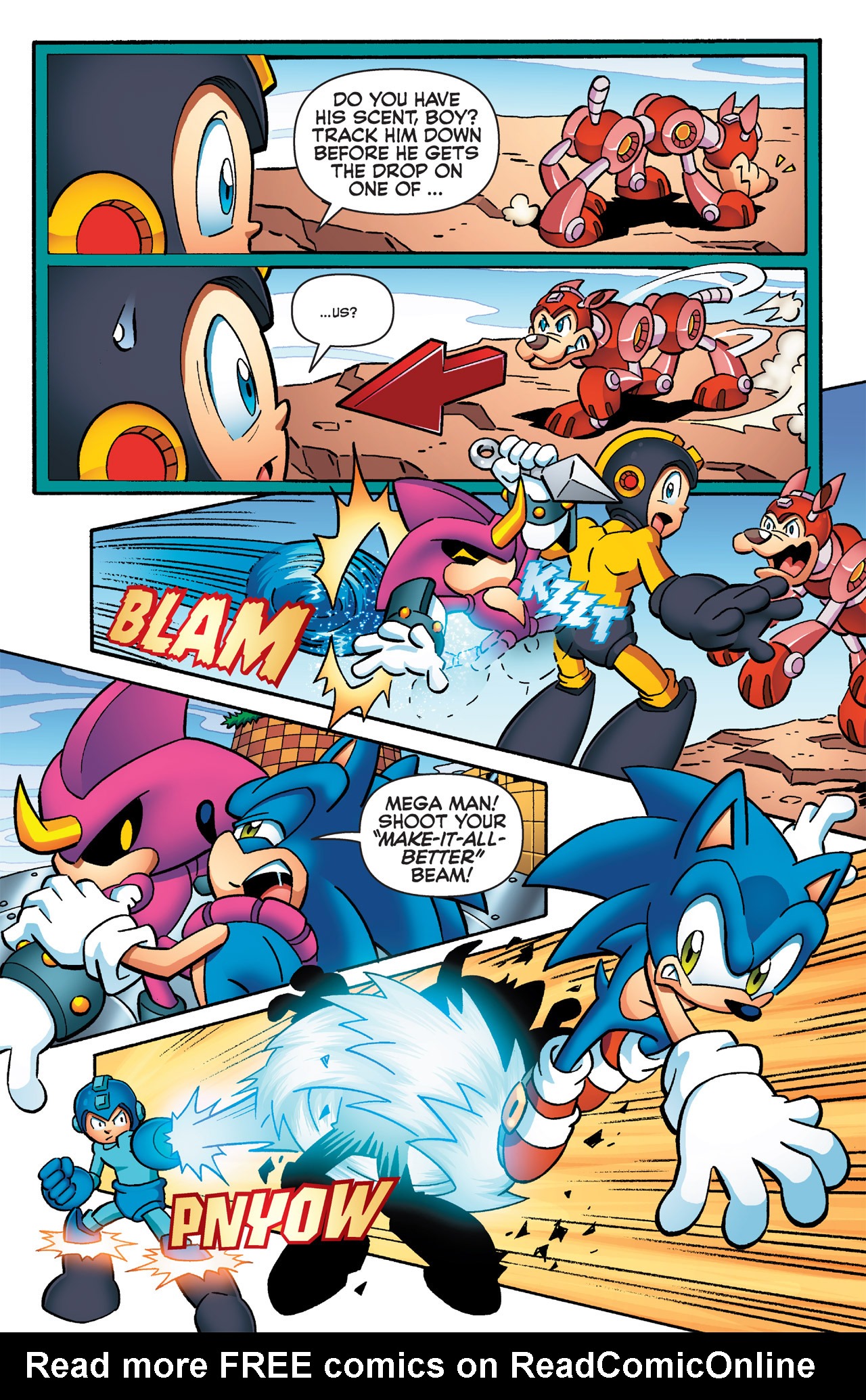 Read online Sonic Mega Man Worlds Collide comic -  Issue # Vol 2 - 48