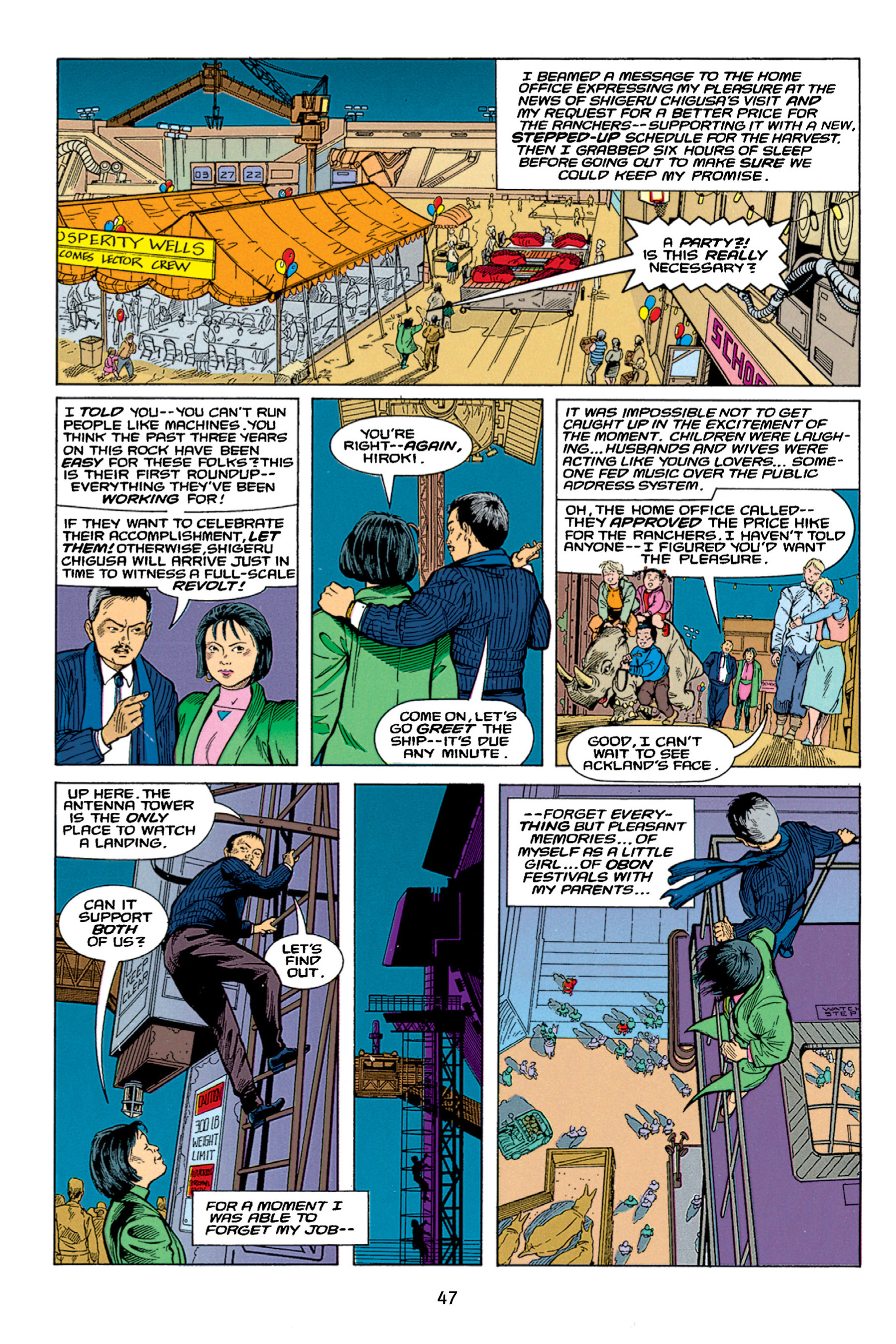 Read online Aliens vs. Predator Omnibus comic -  Issue # _TPB 1 Part 1 - 47