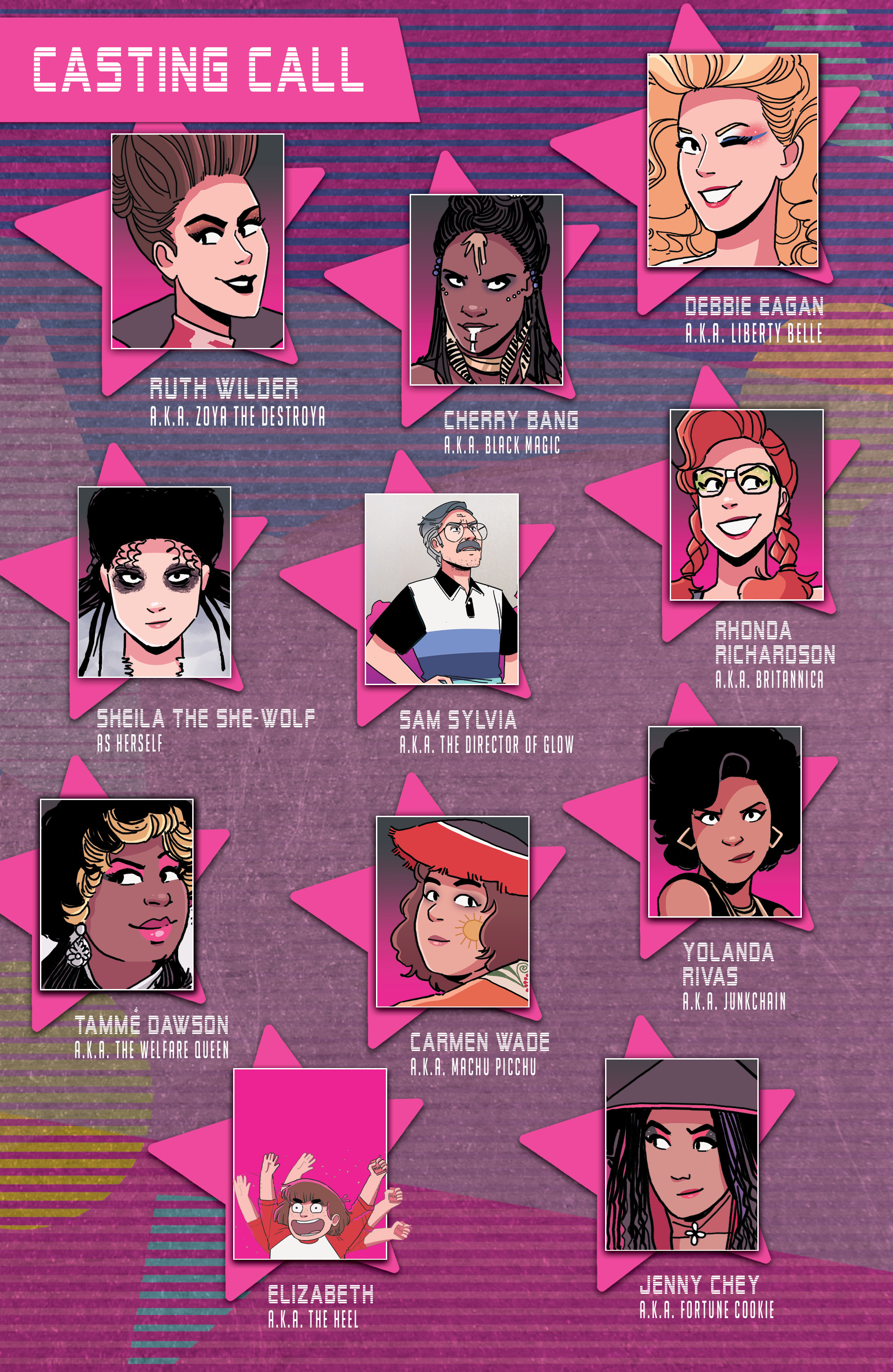 Read online GLOW vs the Babyface comic -  Issue #2 - 2
