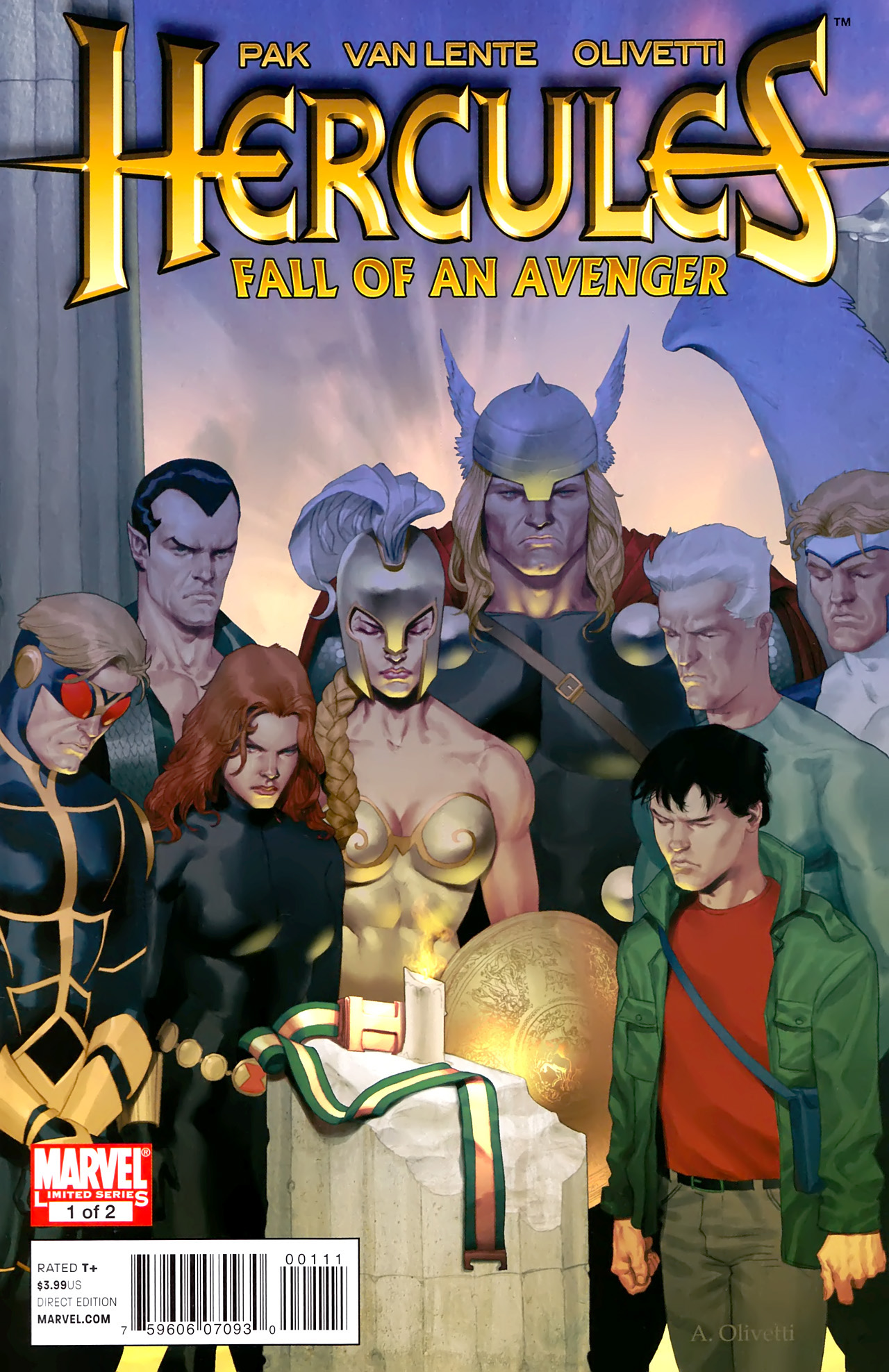 Read online Hercules: Fall of an Avenger comic -  Issue #1 - 1