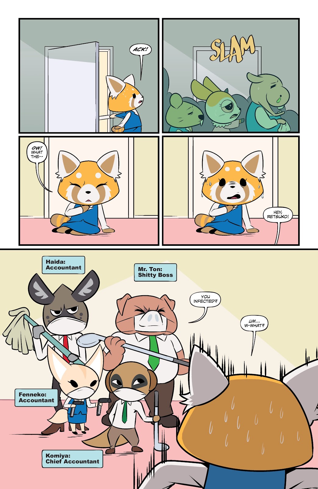 Aggretsuko issue 1 - Page 5