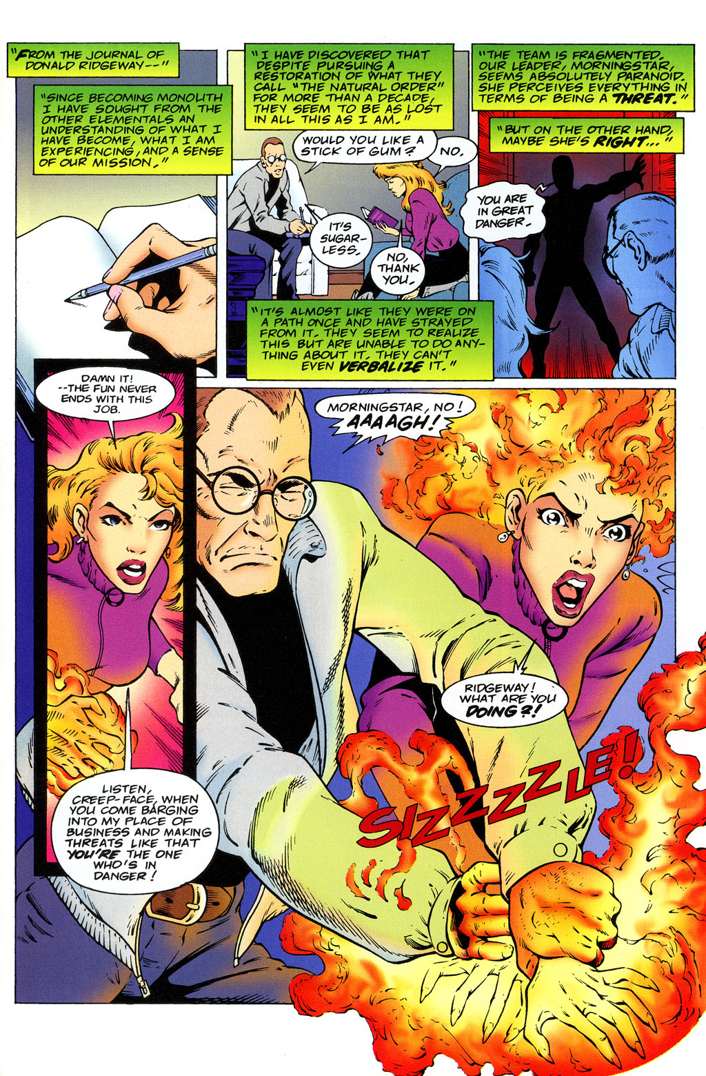 Read online Elementals (1995) comic -  Issue #3 - 4