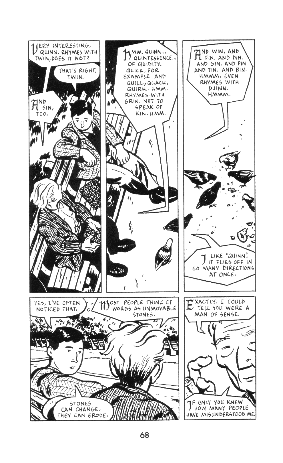 Read online Neon Lit: Paul Auster's City of Glass comic -  Issue # TPB (Part 1) - 74