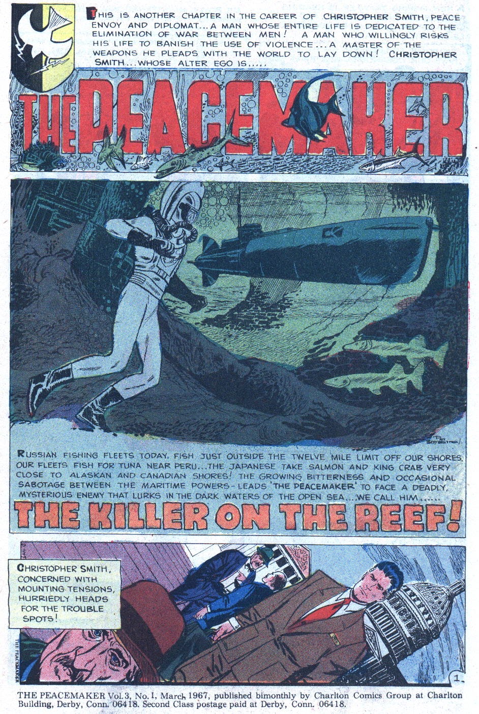 Read online The Peacemaker comic -  Issue #1 - 2