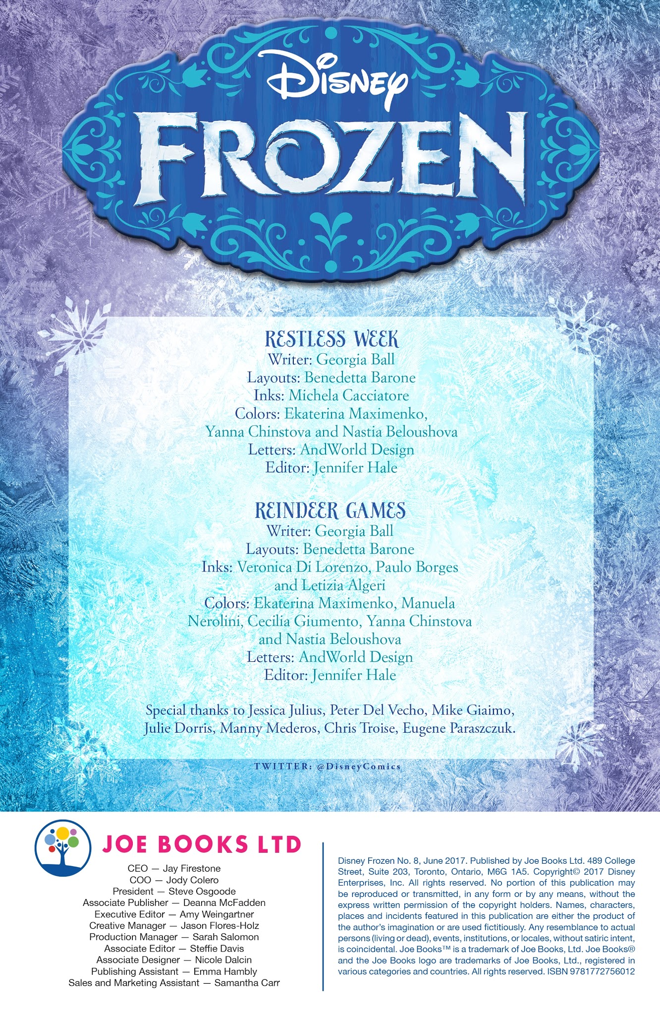 Read online Disney Frozen comic -  Issue #8 - 2