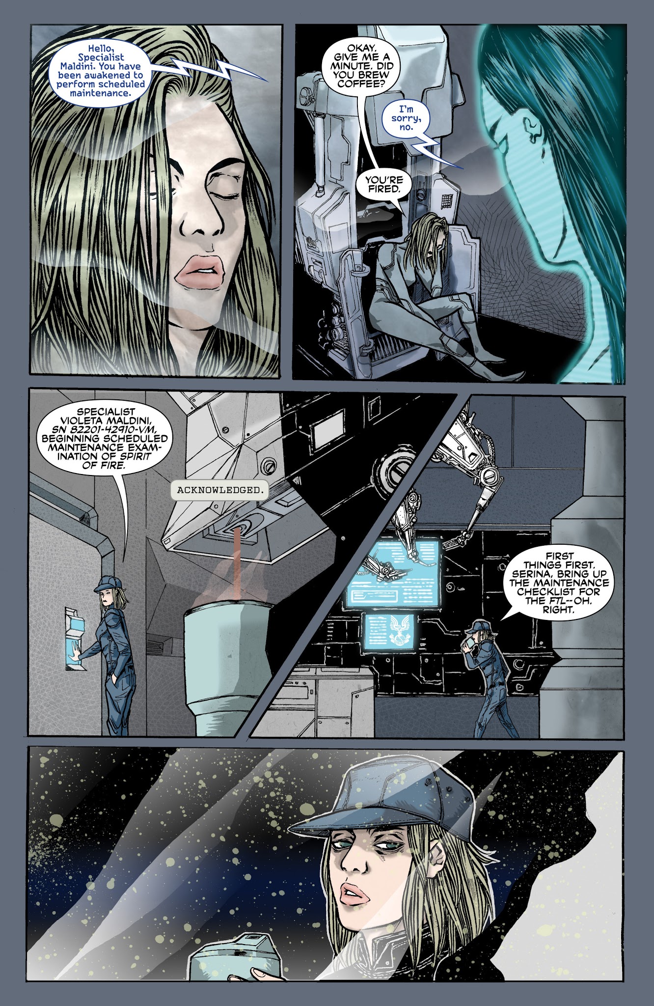 Read online Halo: Tales from the Slipspace comic -  Issue # TPB - 8