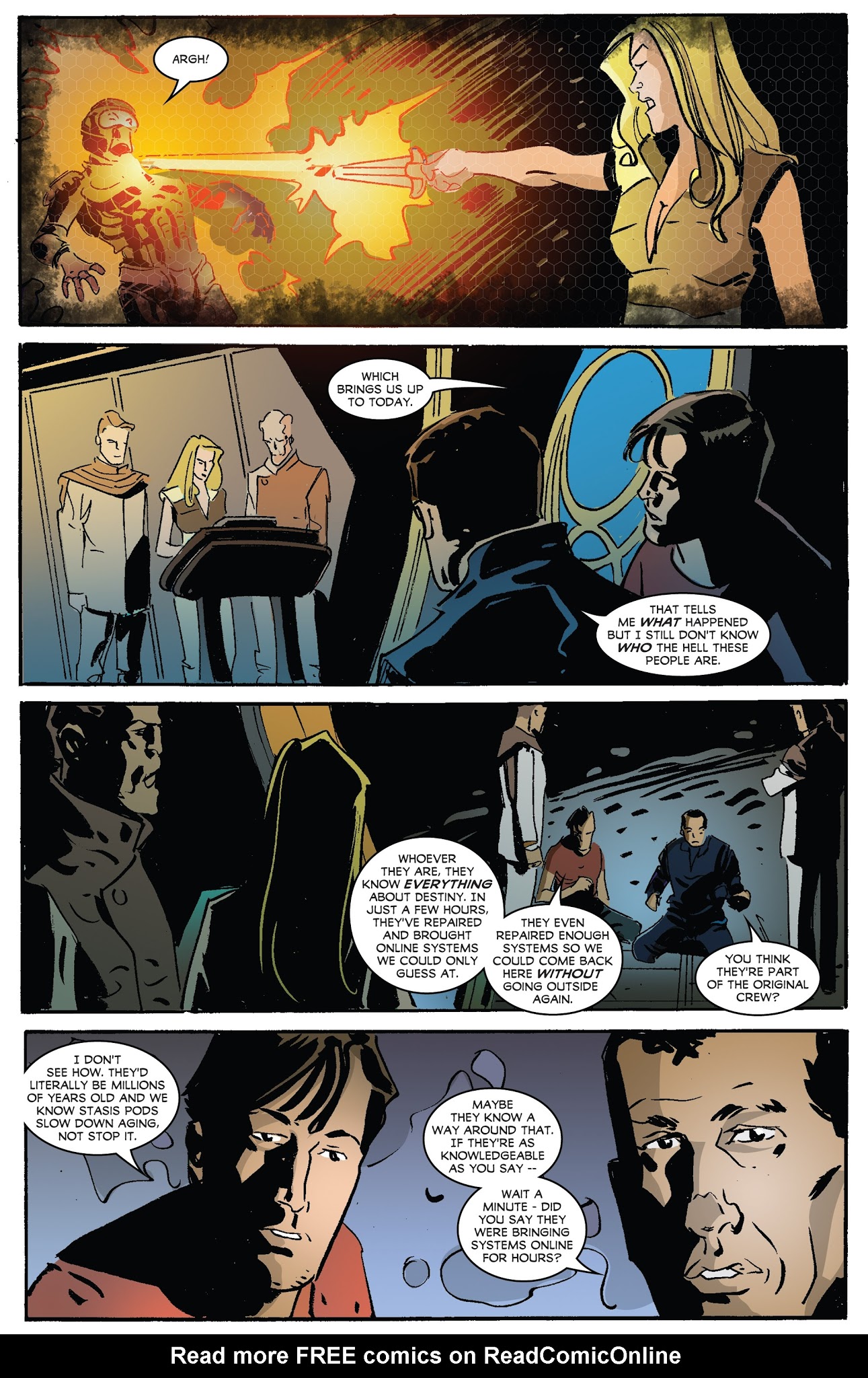 Read online Stargate Universe: Back To Destiny comic -  Issue #1 - 20