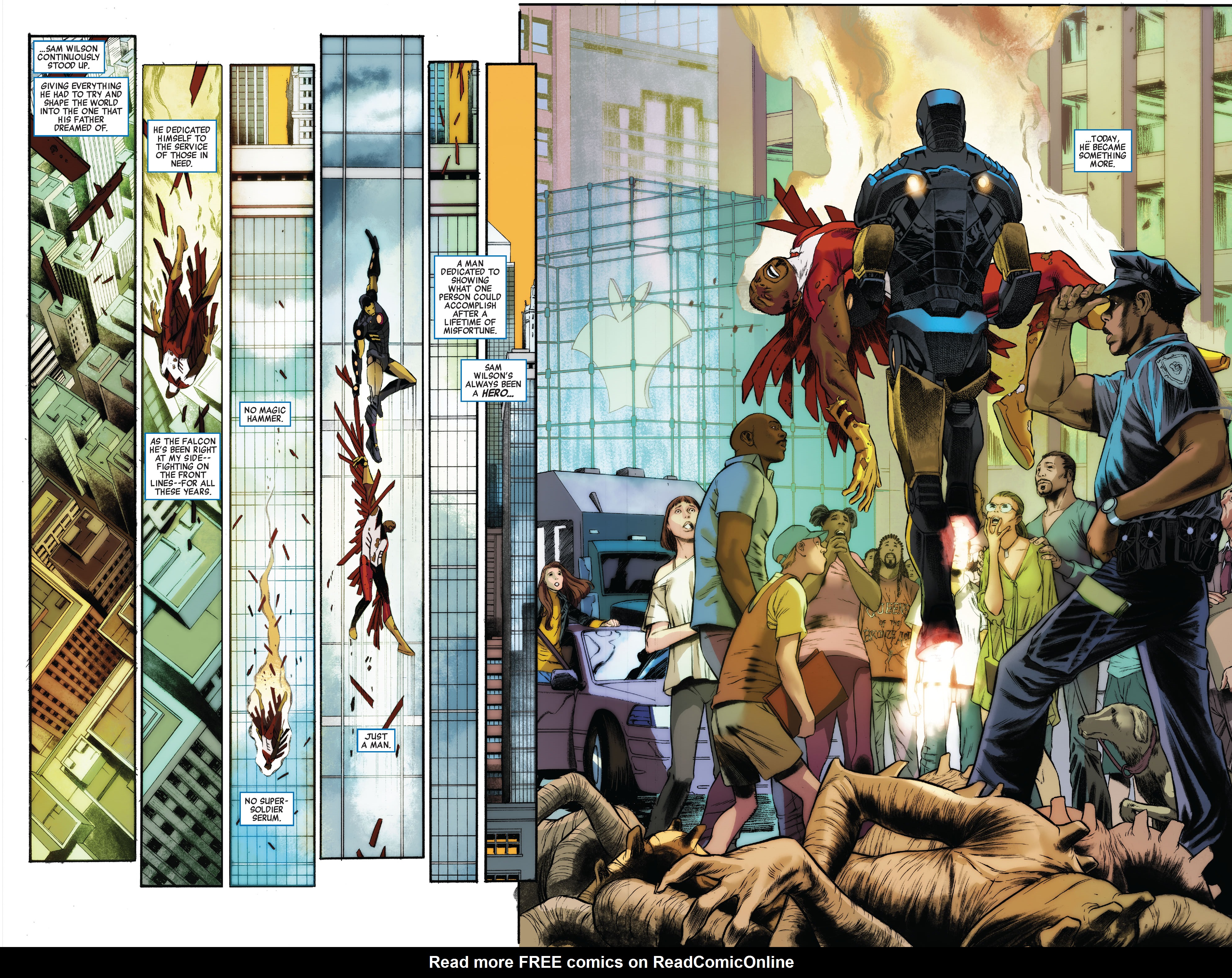 Read online Captain America: Sam Wilson: The Complete Collection comic -  Issue # TPB 1 (Part 1) - 6