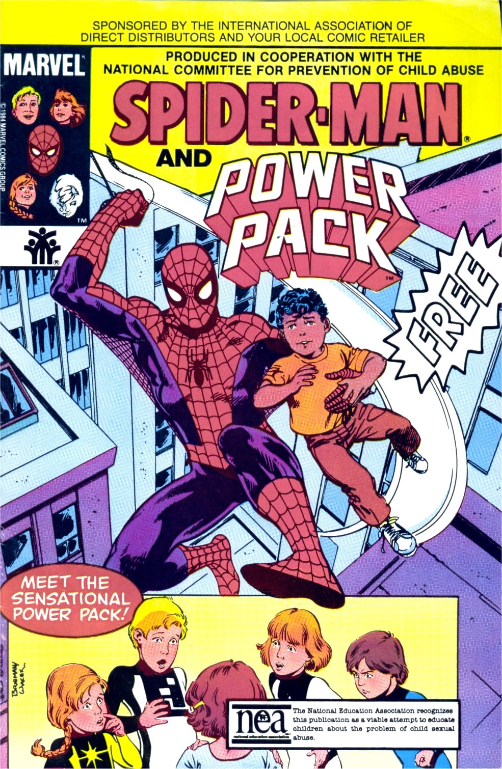 Read online Spider-Man, Power Pack comic -  Issue # Full - 1