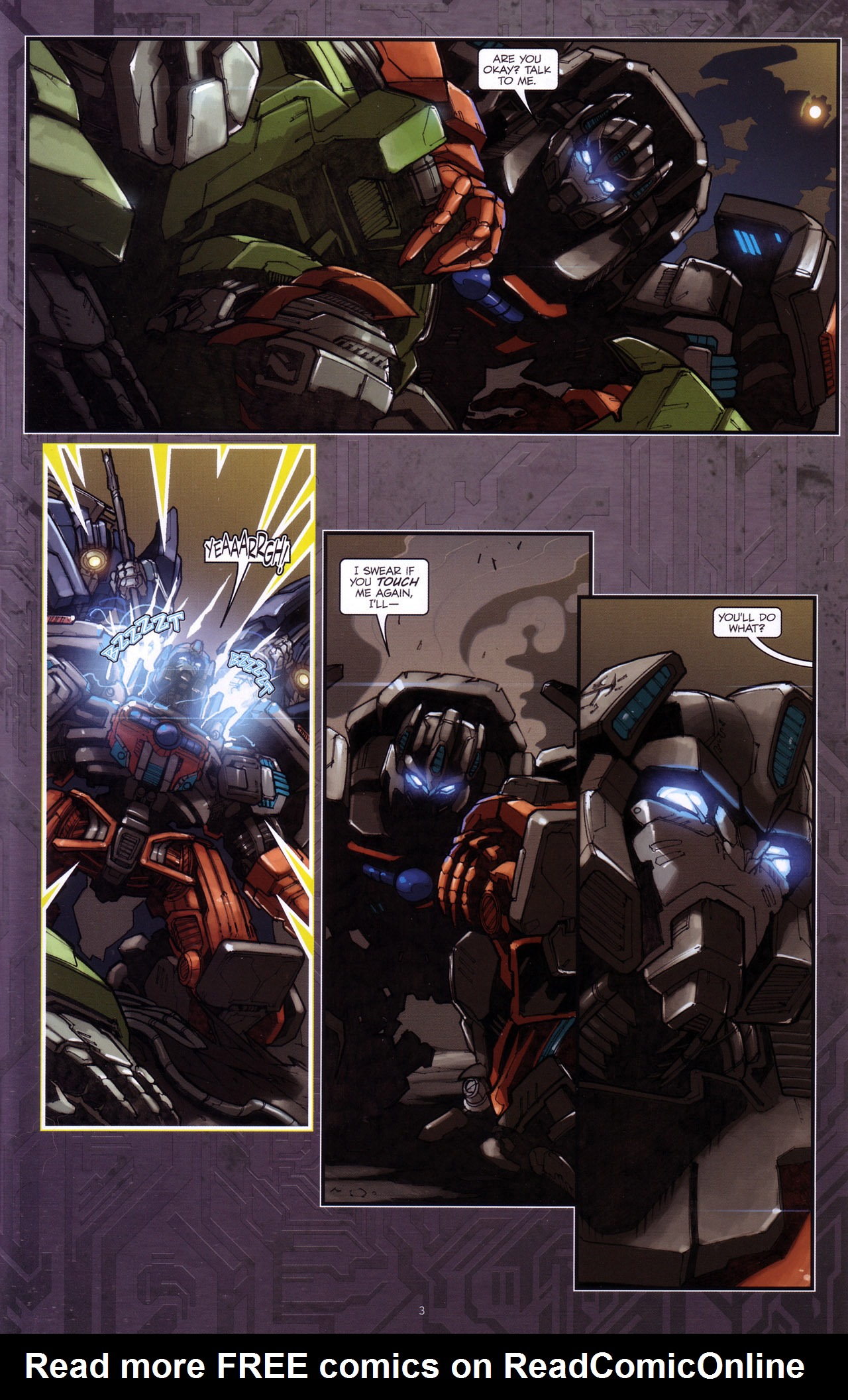 Read online Transformers: The Reign of Starscream comic -  Issue #4 - 5