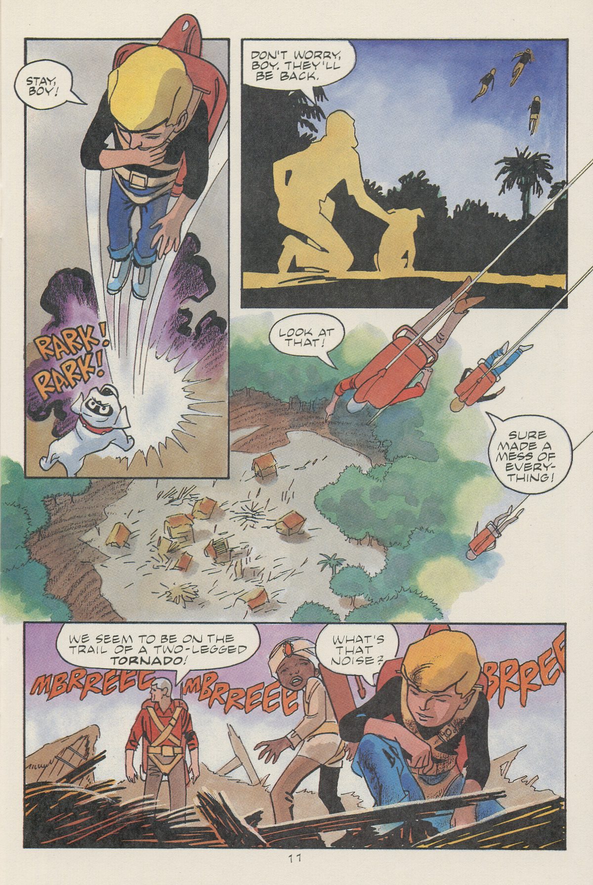 Read online Jonny Quest comic -  Issue #30 - 13