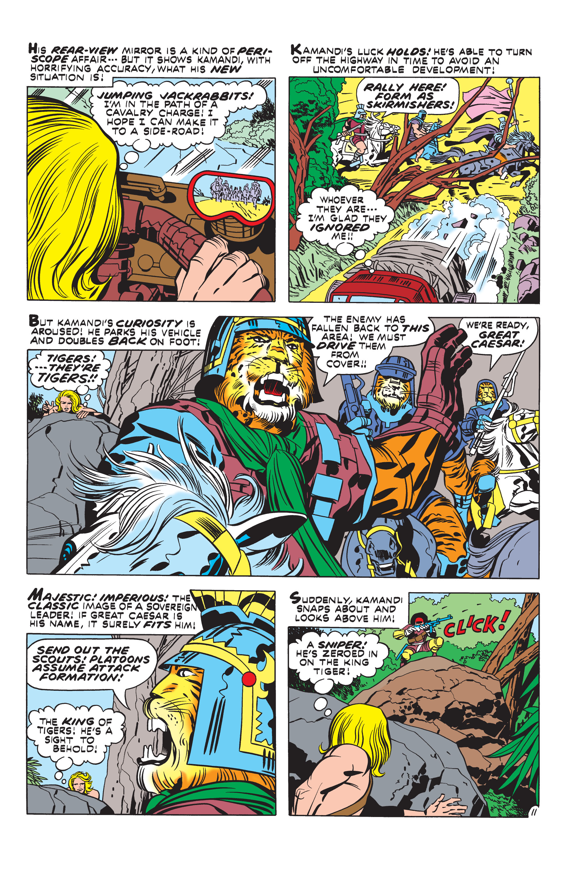 Read online Kamandi, The Last Boy On Earth comic -  Issue #1 - 11