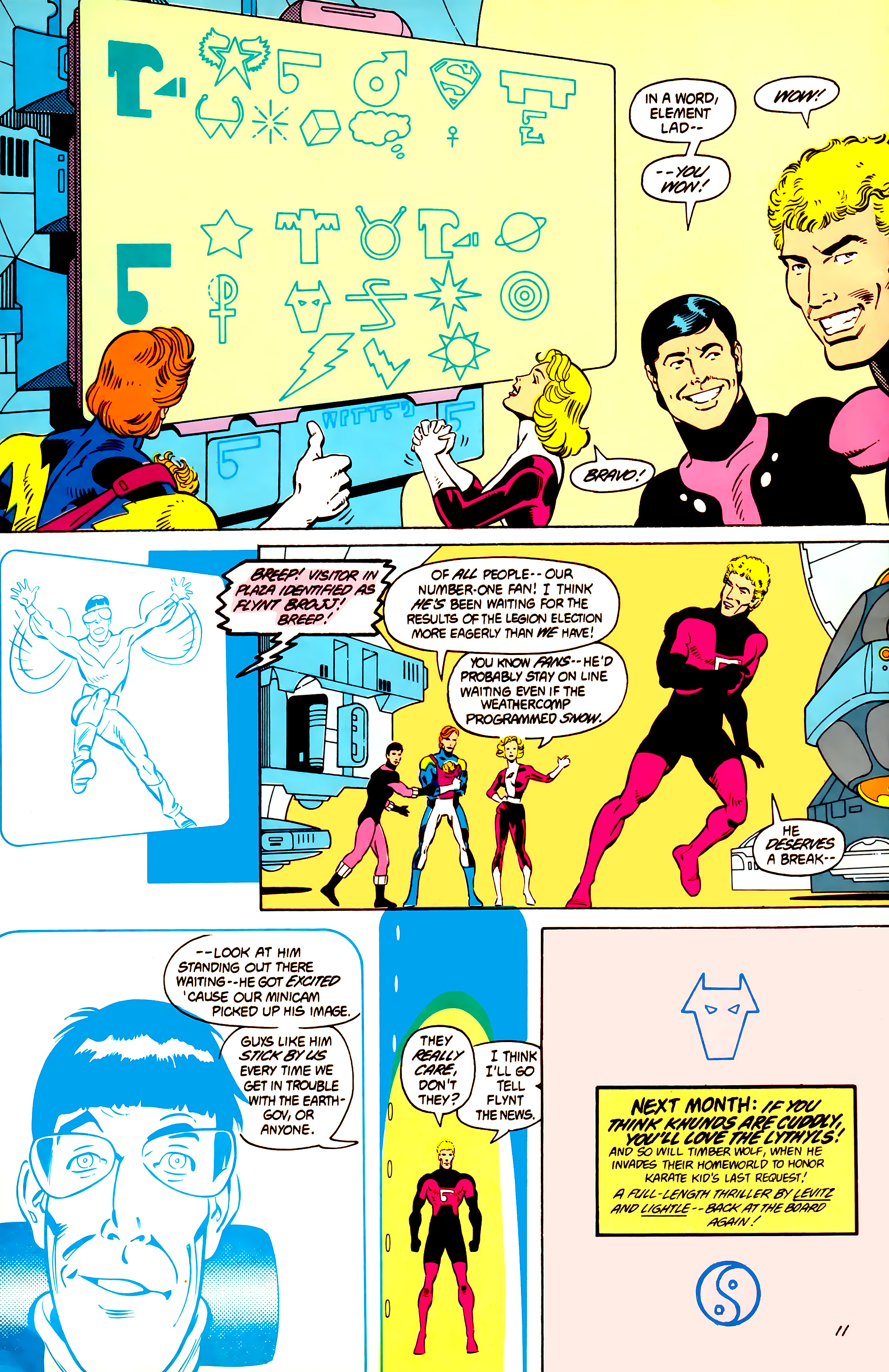 Legion of Super-Heroes (1984) 12 Page 24