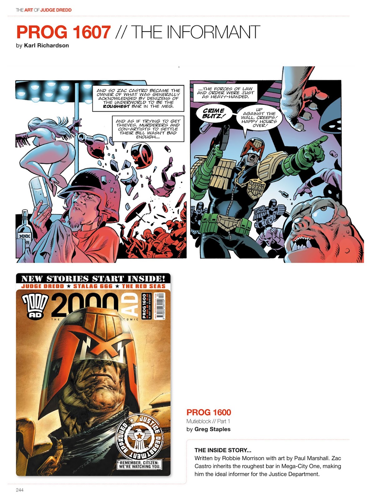 The Art of Judge Dredd: Featuring 35 Years of Zarjaz Covers issue TPB (Part 3) - Page 62