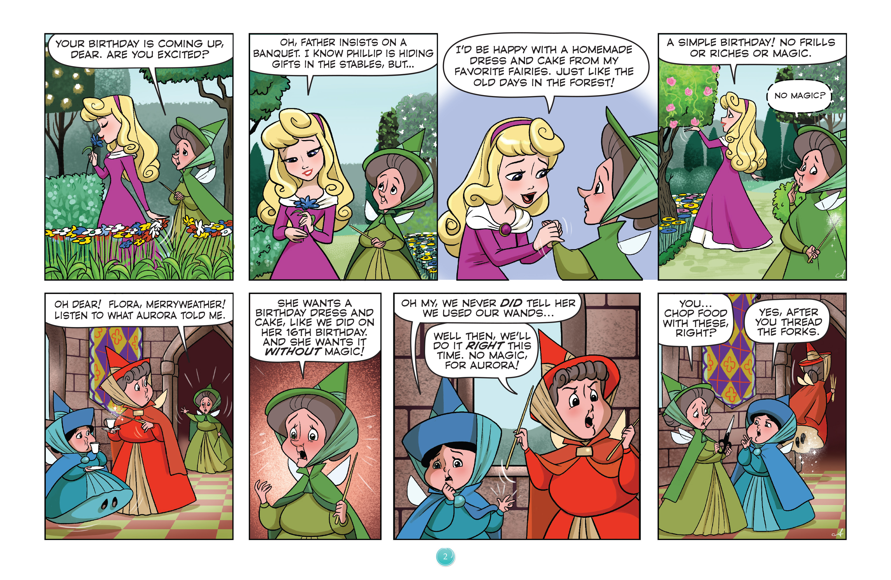 Read online Disney Princess comic -  Issue #1 - 5