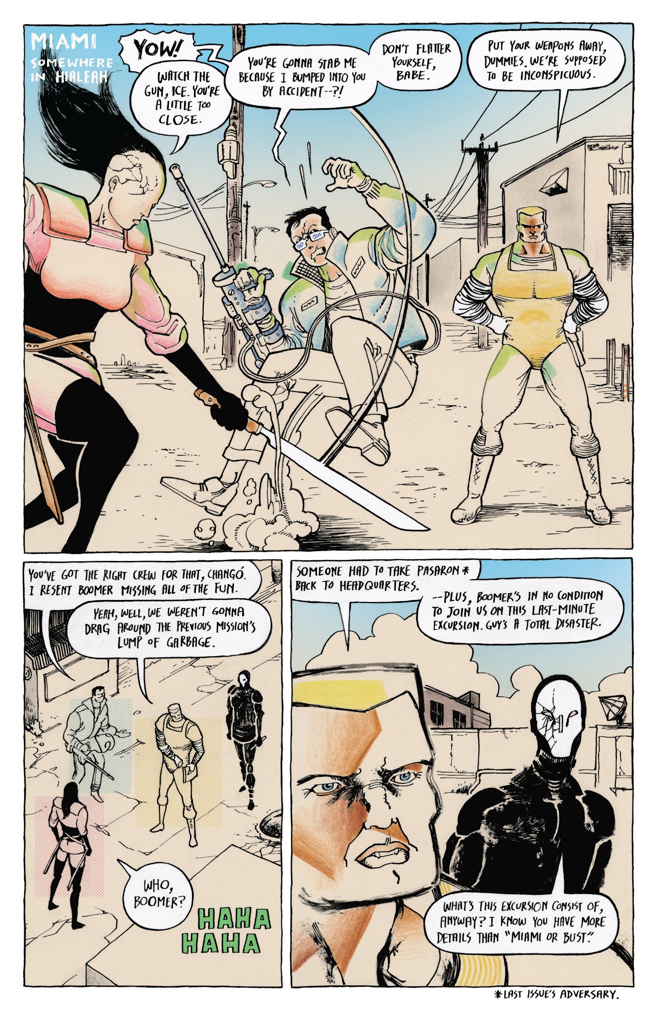Read online Copra comic -  Issue #30 - 4