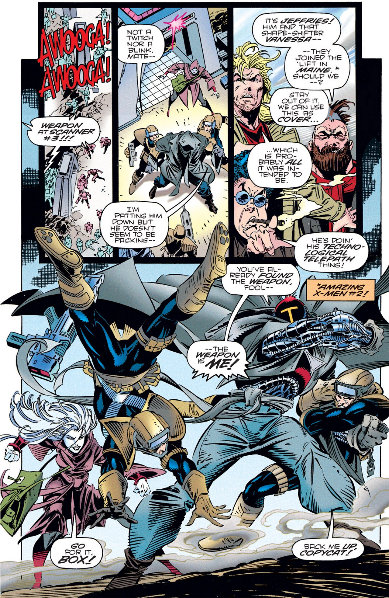 Read online Weapon X (1995) comic -  Issue #2 - 5