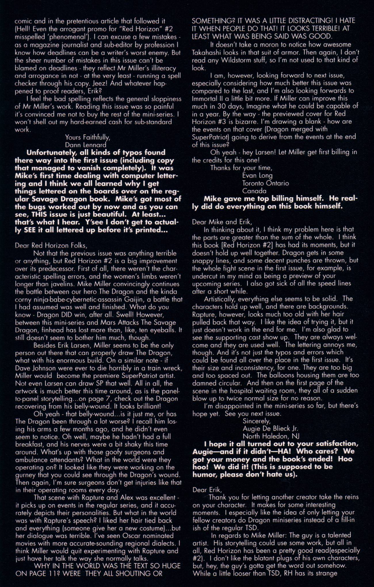 Read online Savage Dragon: Red Horizon comic -  Issue #3 - 28