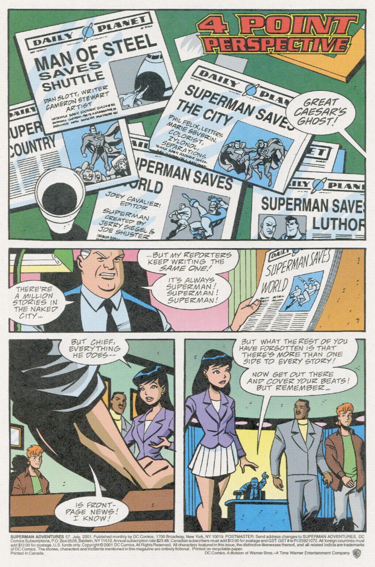 Superman Adventures Issue #57 #60 - English 2
