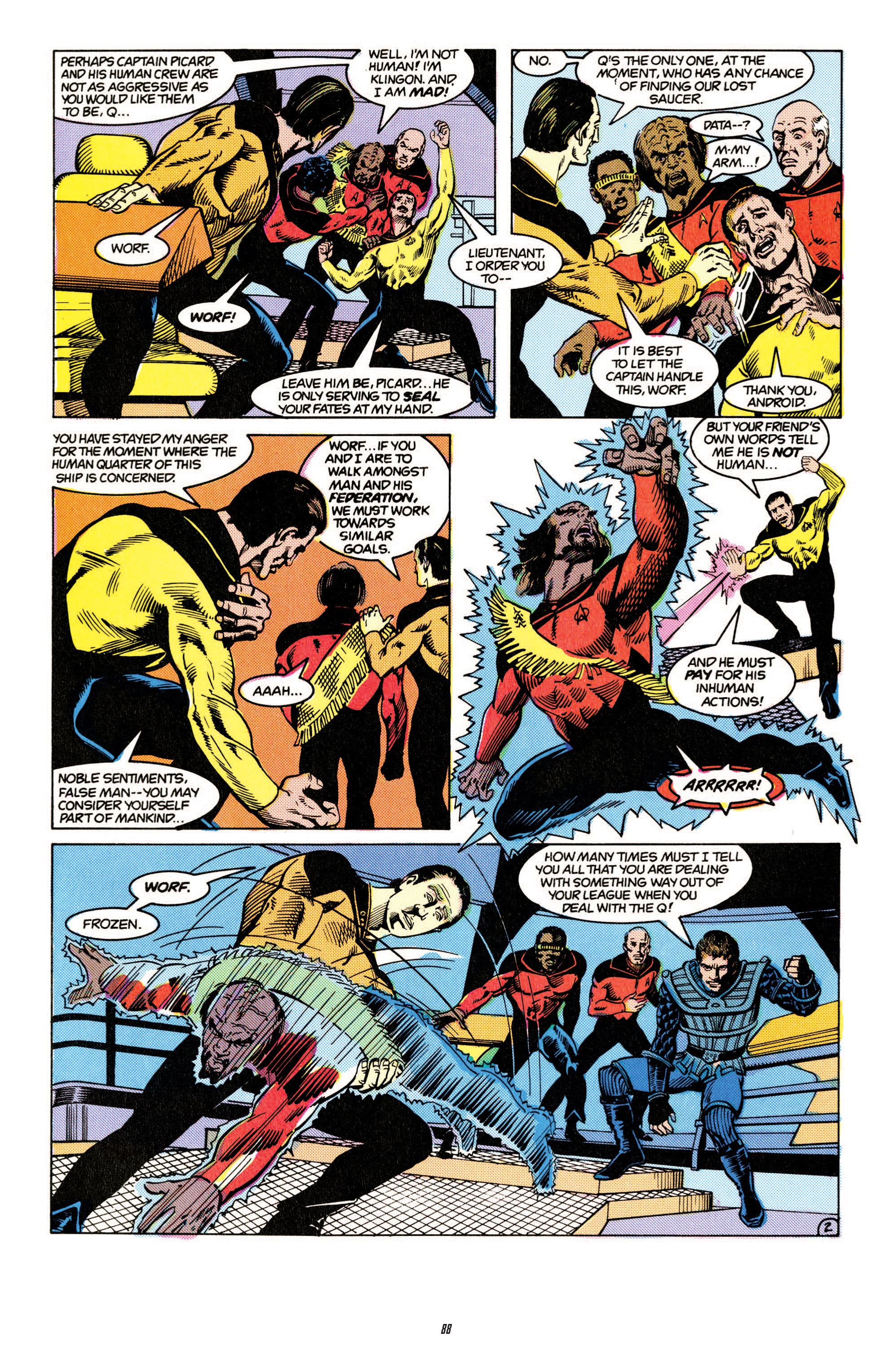 Read online Star Trek Classics comic -  Issue #4 - 87