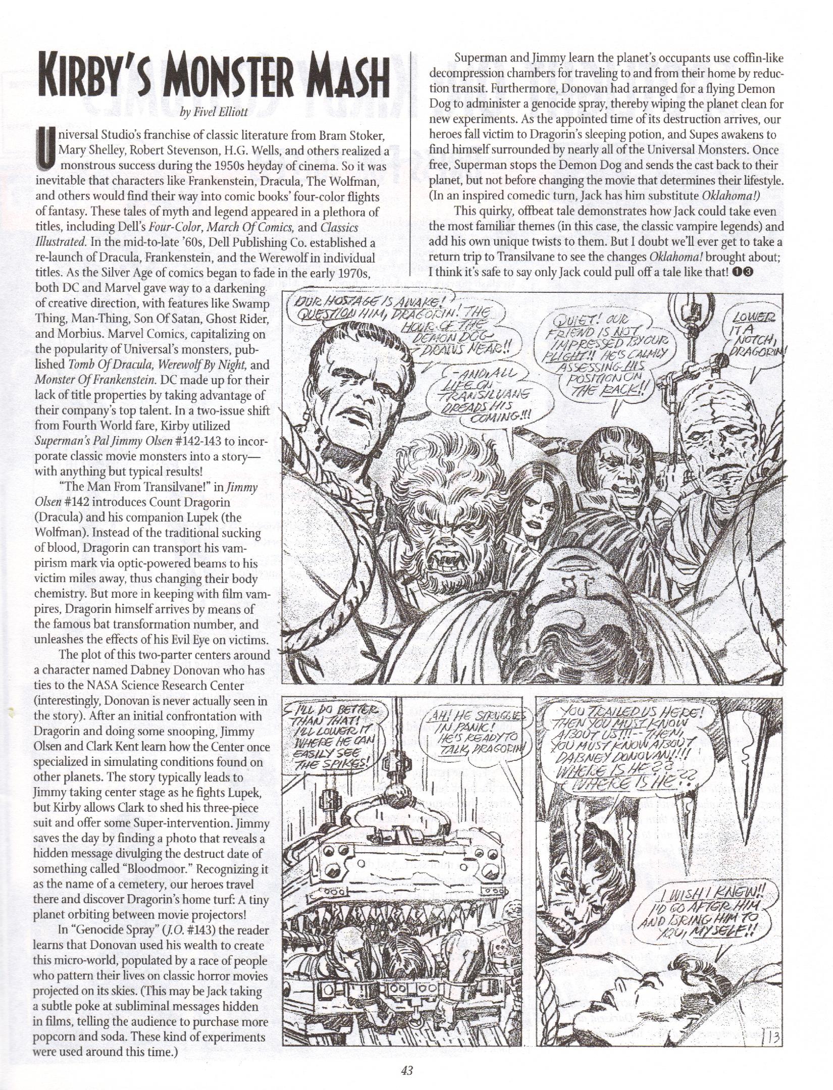 Read online The Jack Kirby Collector comic -  Issue #13 - 43