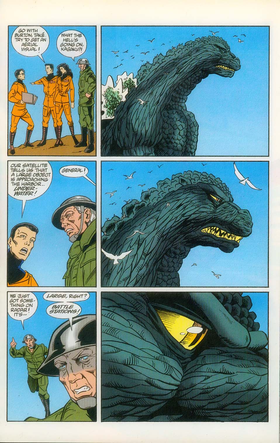 Read online Godzilla (1995) comic -  Issue #15 - 14