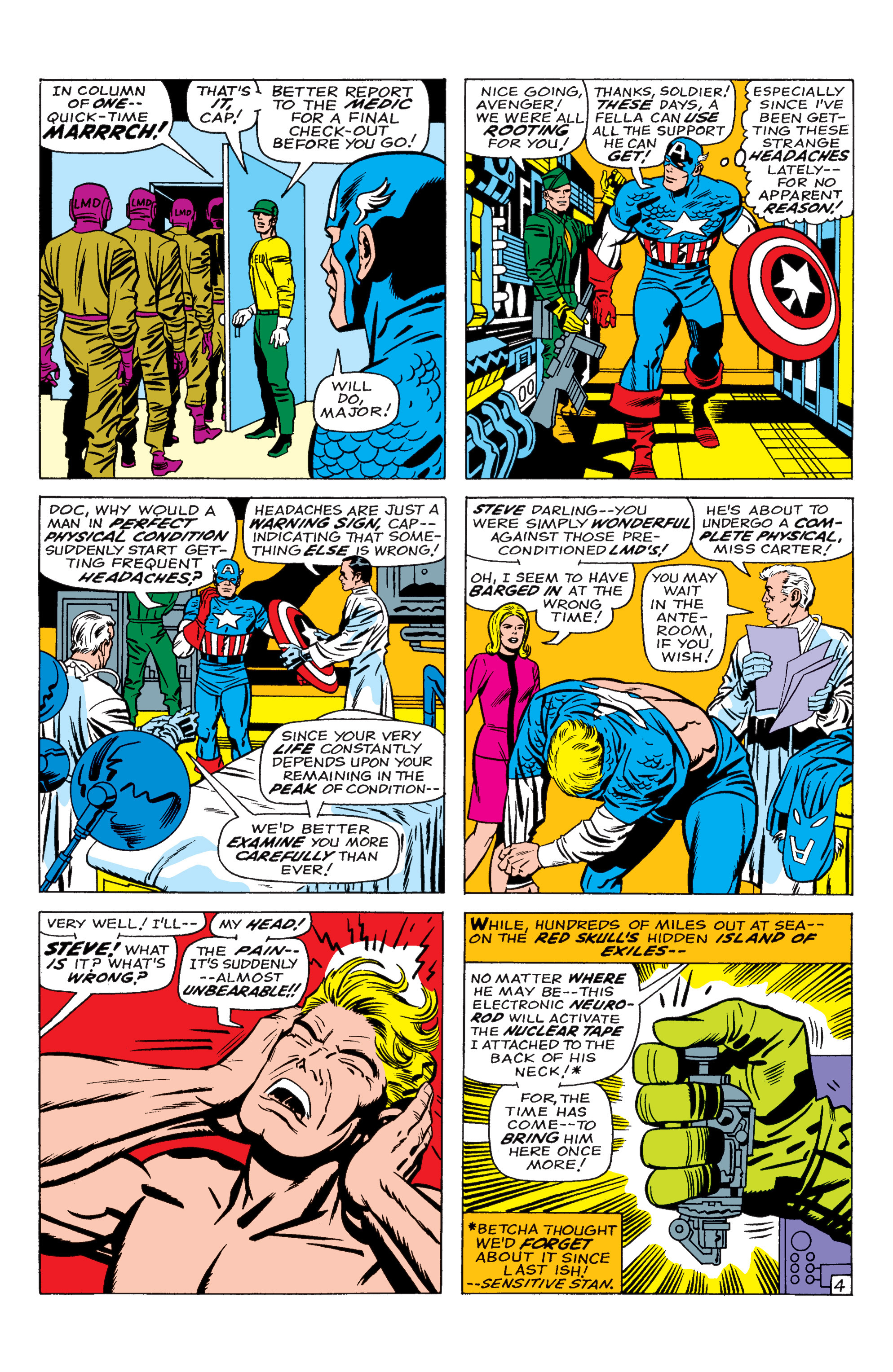 Read online Marvel Masterworks: Captain America comic -  Issue # TPB 3 (Part 1) - 73