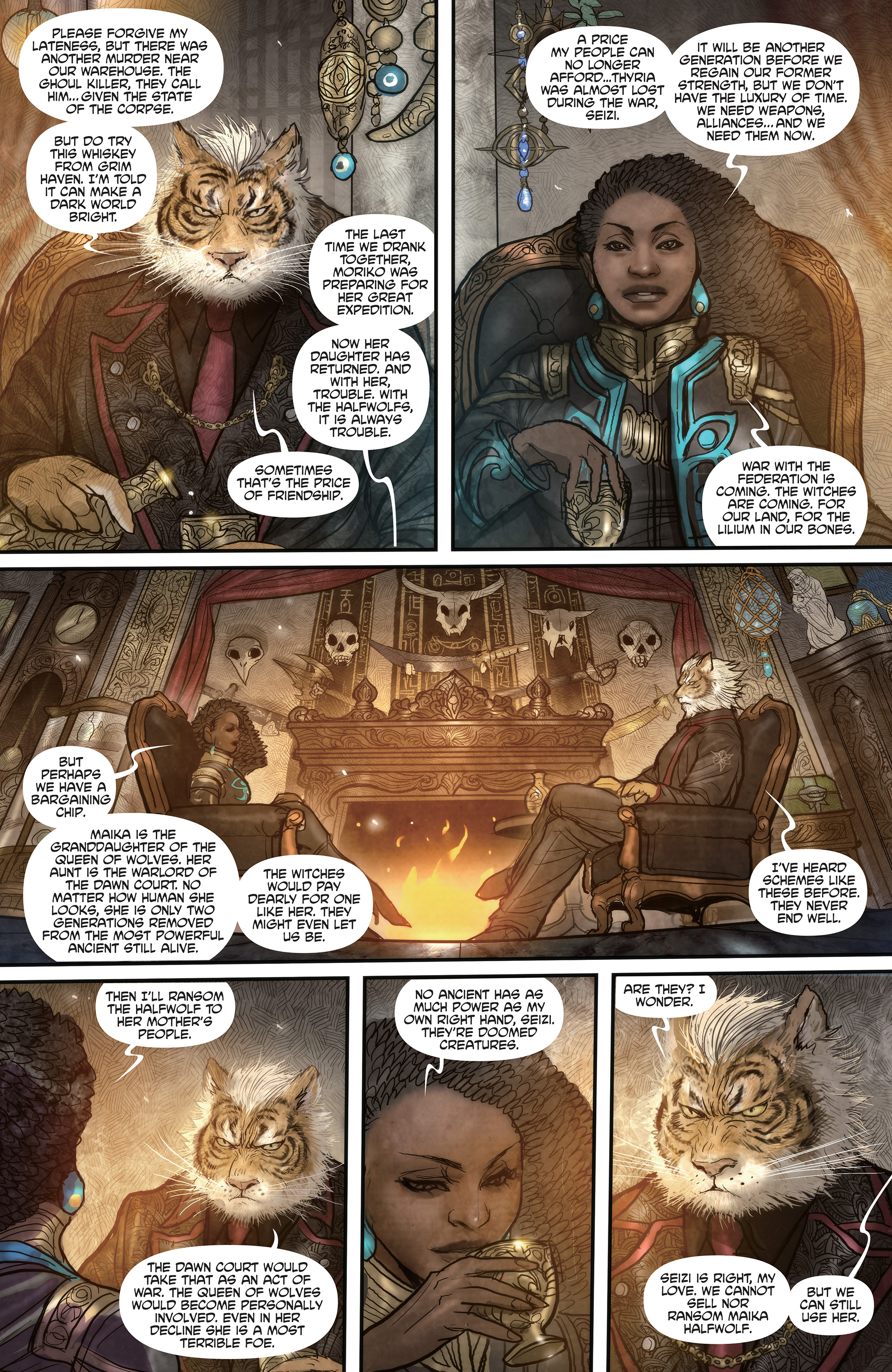 Read online Monstress comic -  Issue #9 - 17