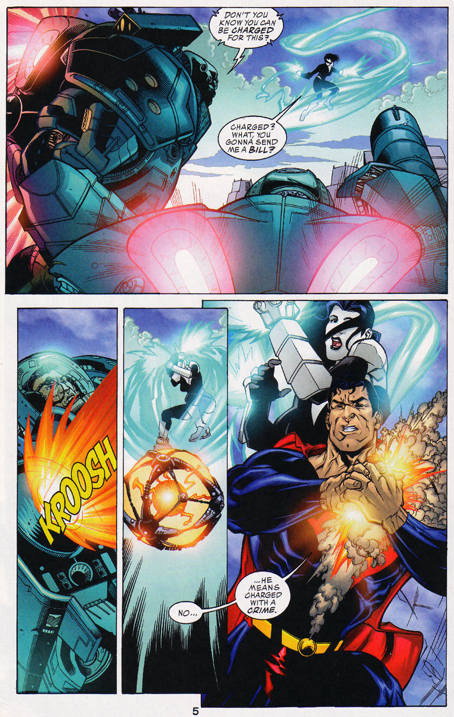 Read online Adventures of Superman (1987) comic -  Issue #607 - 5