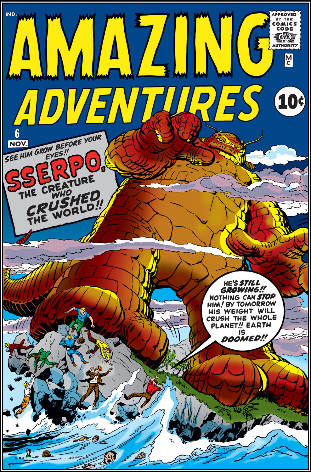 Read online Amazing Adventures (1961) comic -  Issue #6 - 1