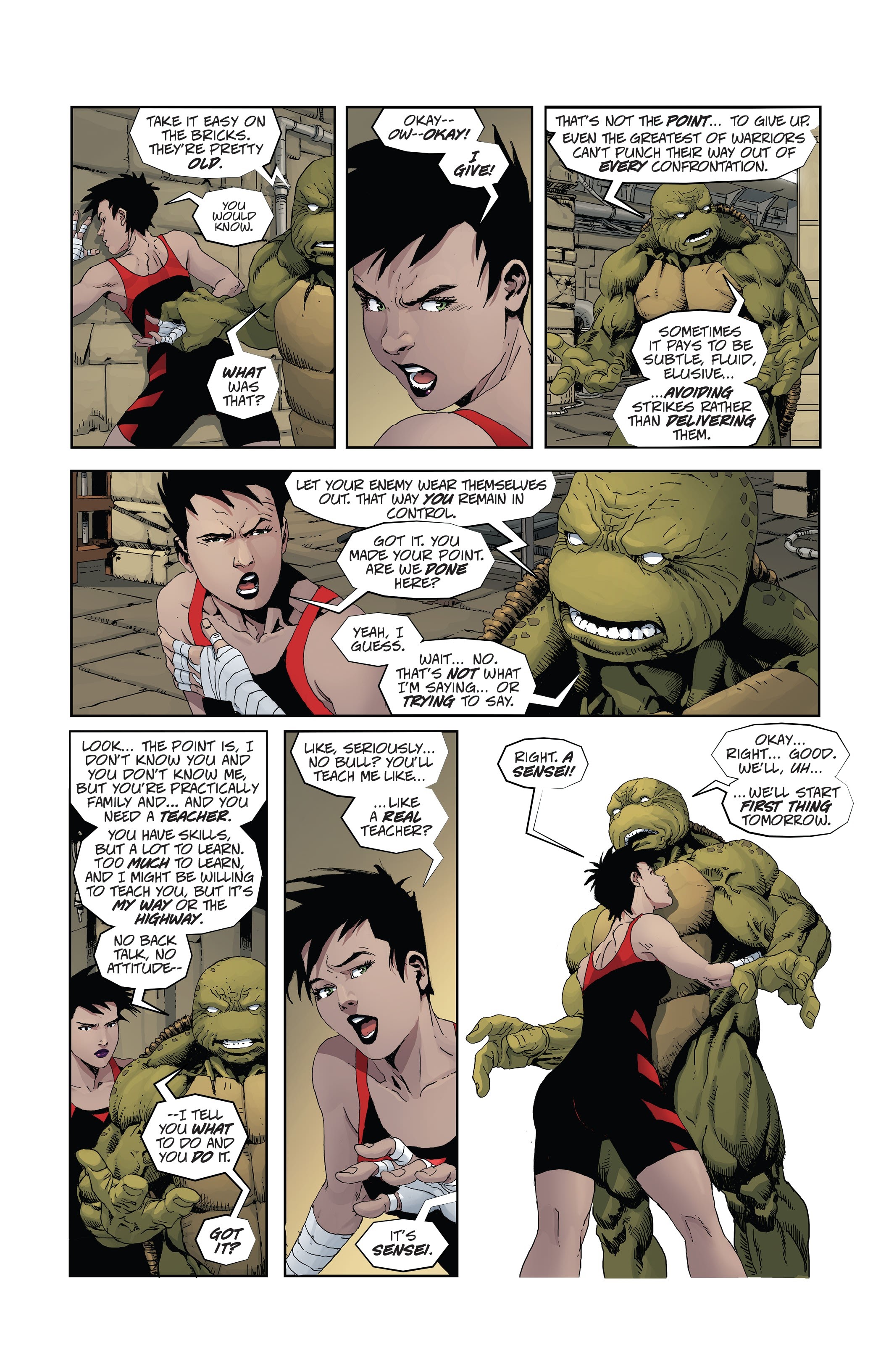 Read online Teenage Mutant Ninja Turtles: The Last Ronin comic -  Issue #4 - 11