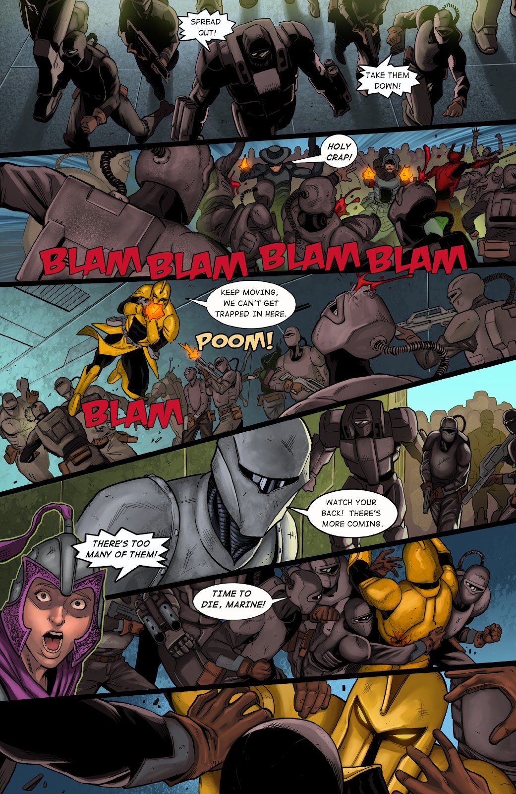 The Heroes of Echo Company issue 4 - Page 15