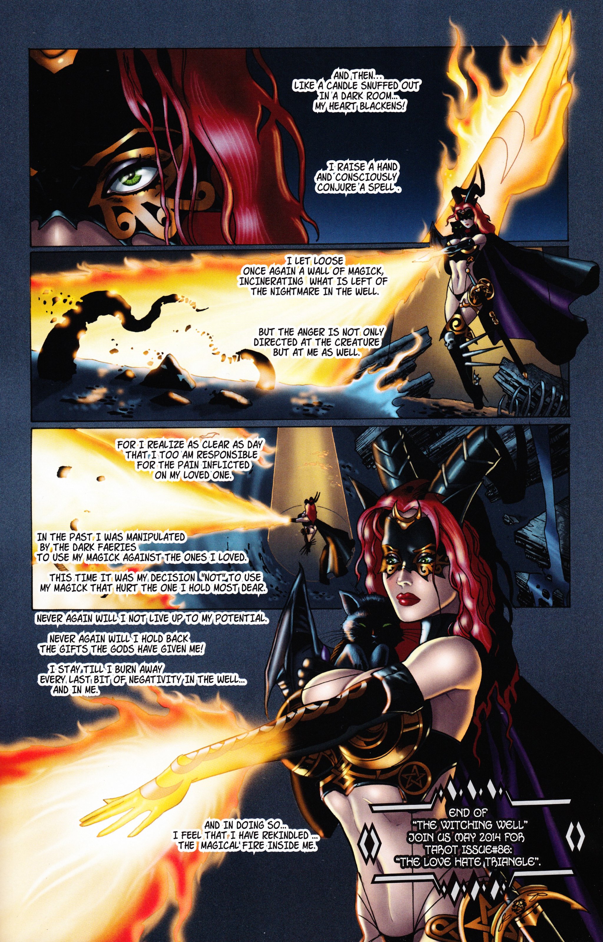 Read online Tarot: Witch of the Black Rose comic -  Issue #85 - 24