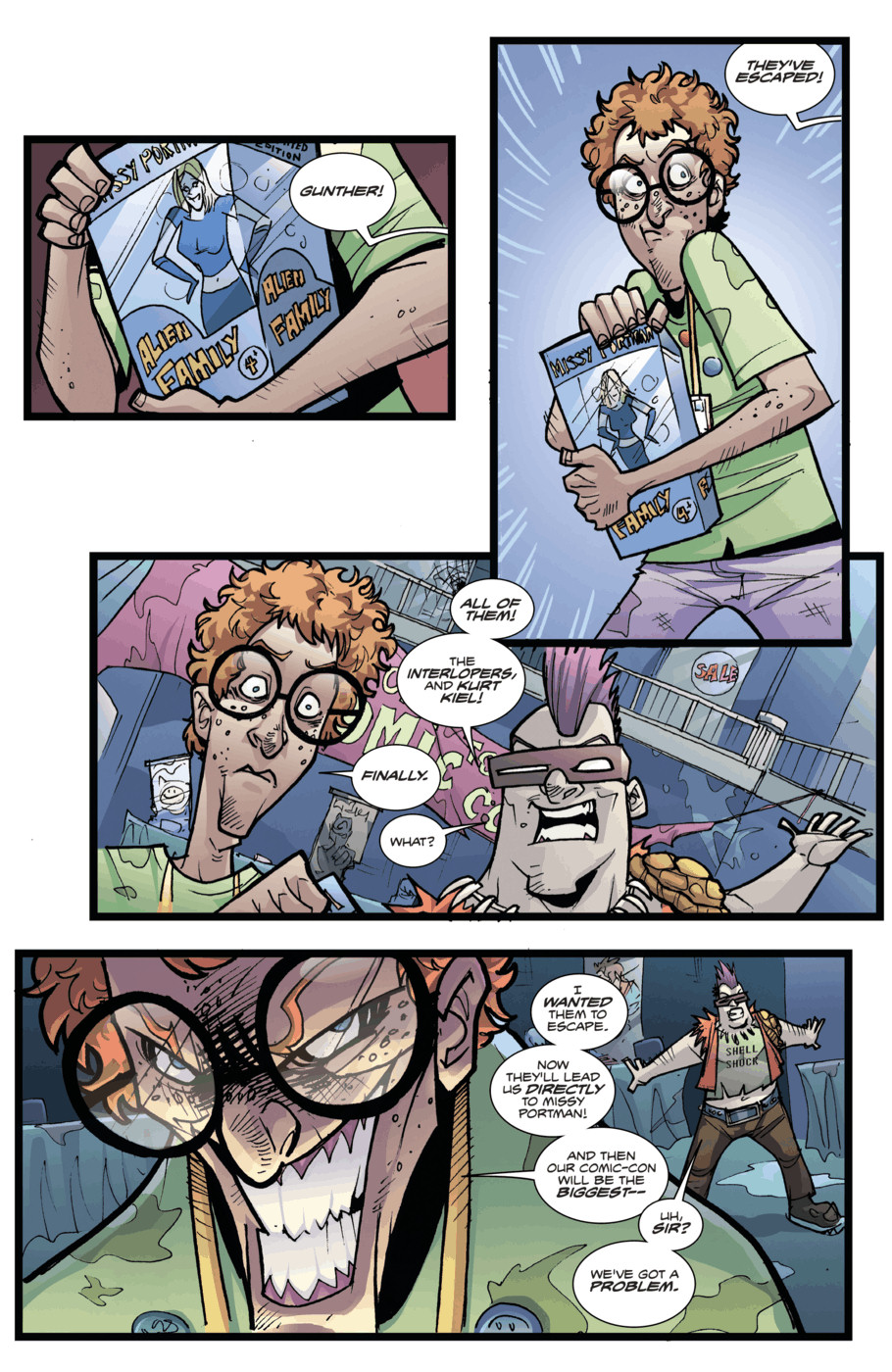 Read online Fanboys vs. Zombies comic -  Issue #7 - 26