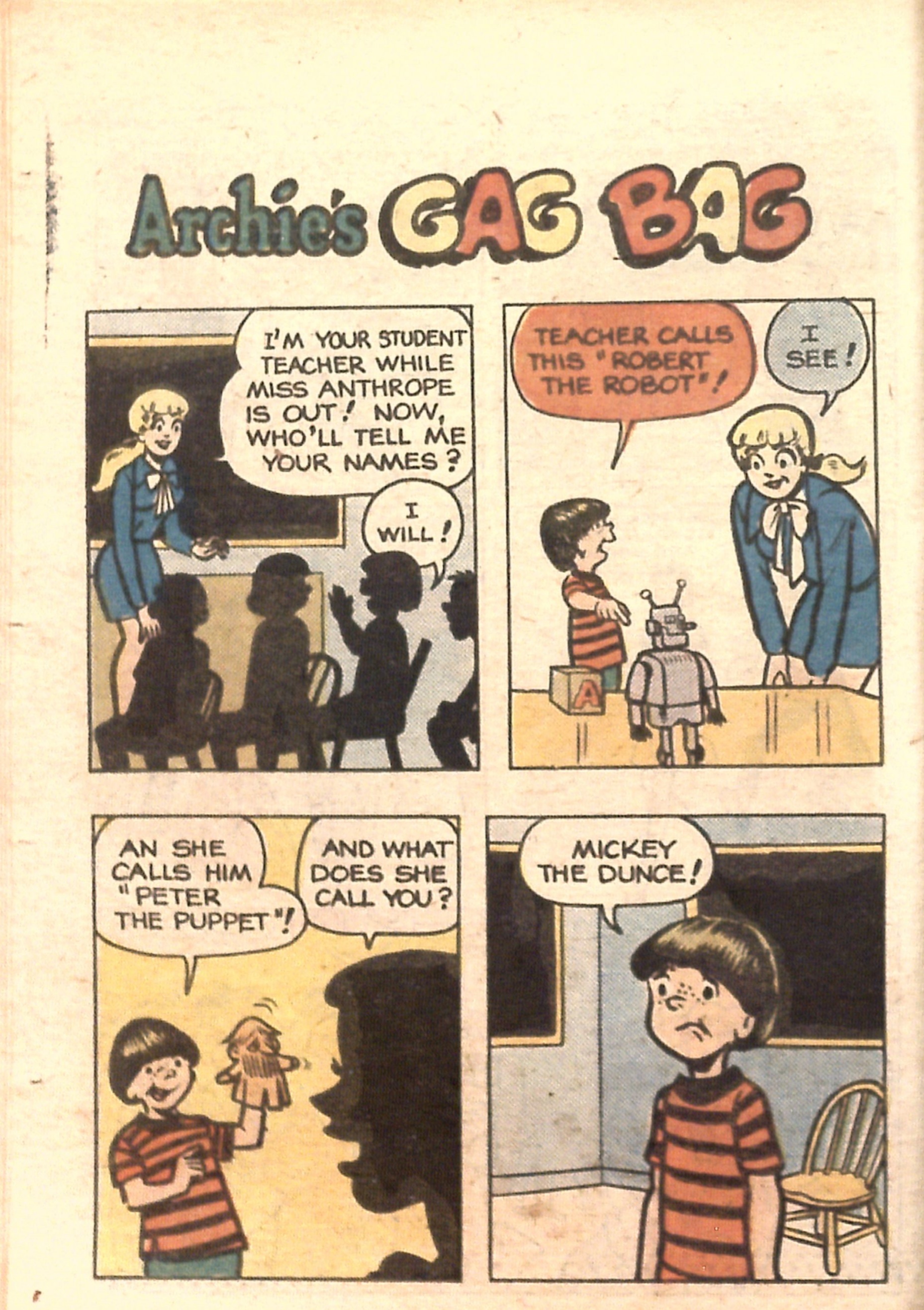Read online Archie...Archie Andrews, Where Are You? Digest Magazine comic -  Issue #7 - 14