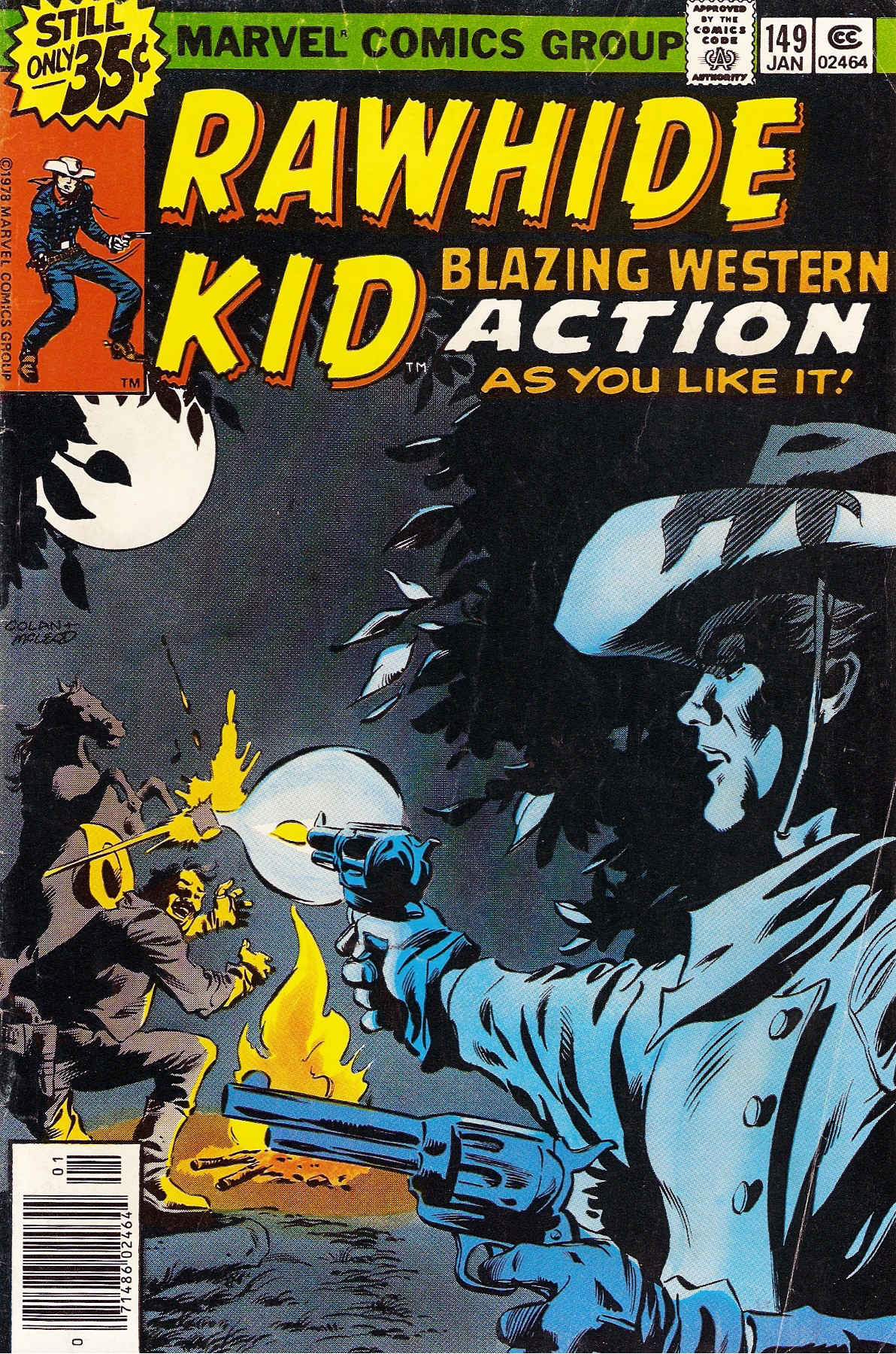 Read online The Rawhide Kid comic -  Issue #149 - 1