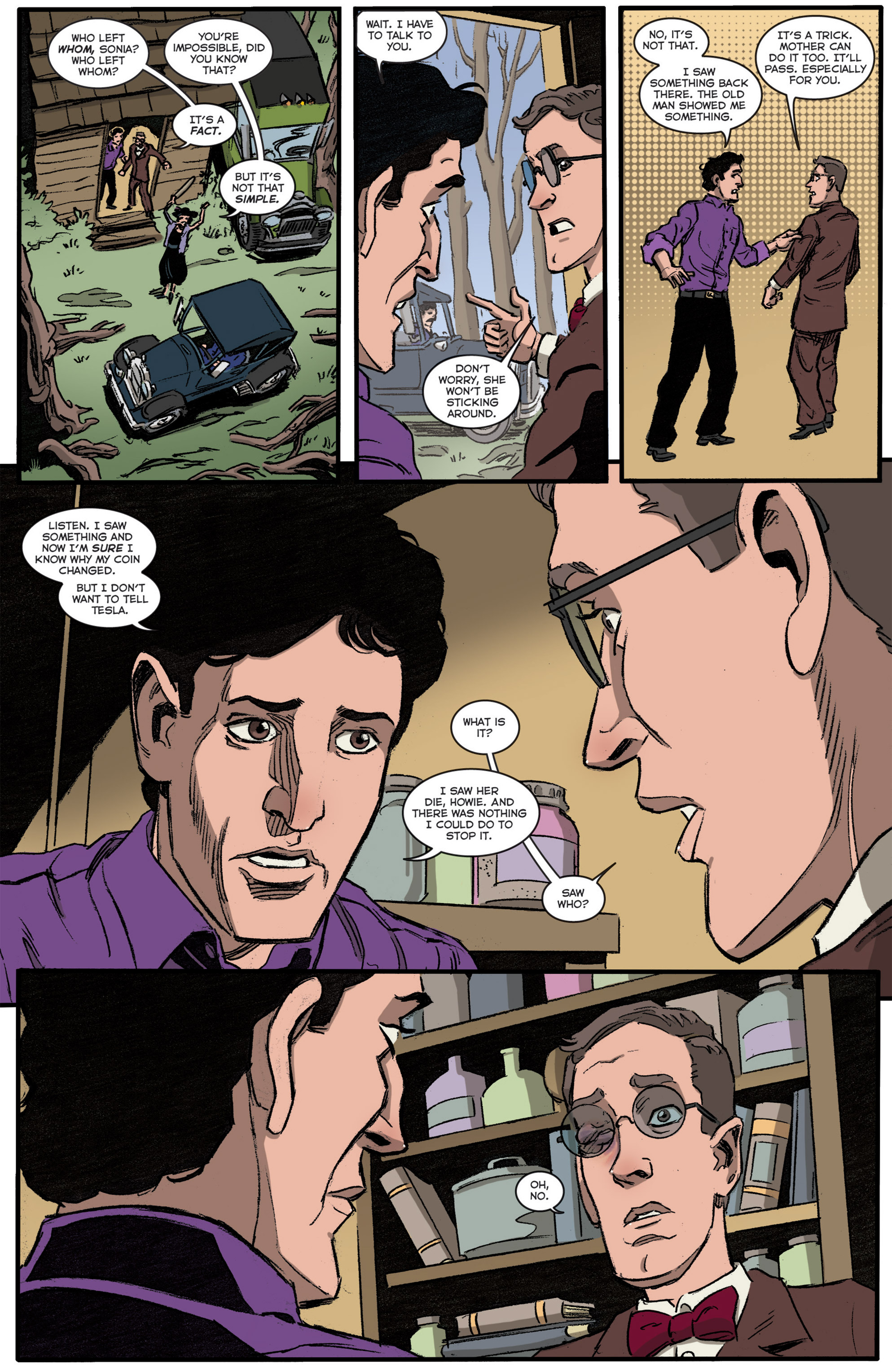 Read online Herald: Lovecraft and Tesla comic -  Issue #9 - 22