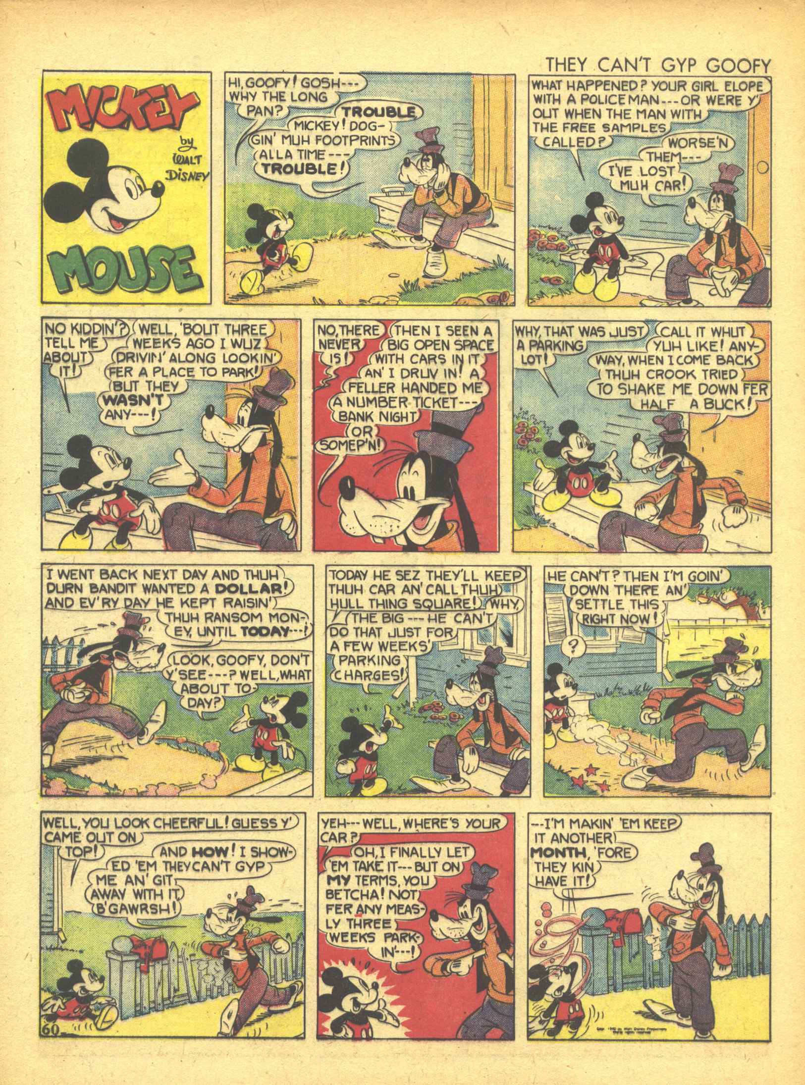 Read online Walt Disney's Comics and Stories comic -  Issue #19 - 62
