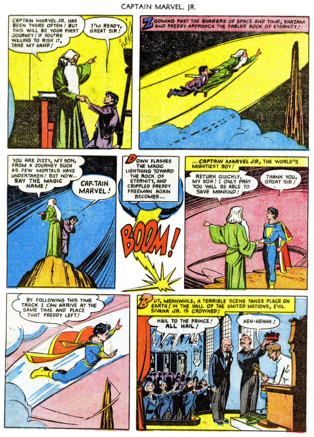 Read online Captain Marvel, Jr. comic -  Issue #100 - 29