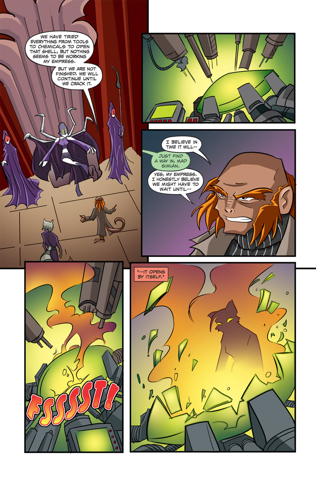 Read online NGuard comic -  Issue #4 - 16