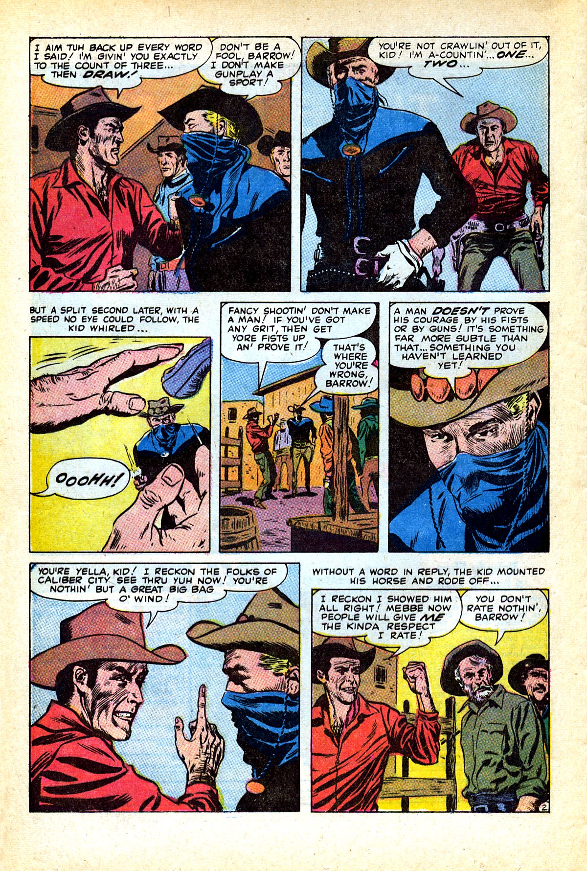 Read online The Outlaw Kid (1970) comic -  Issue #3 - 12