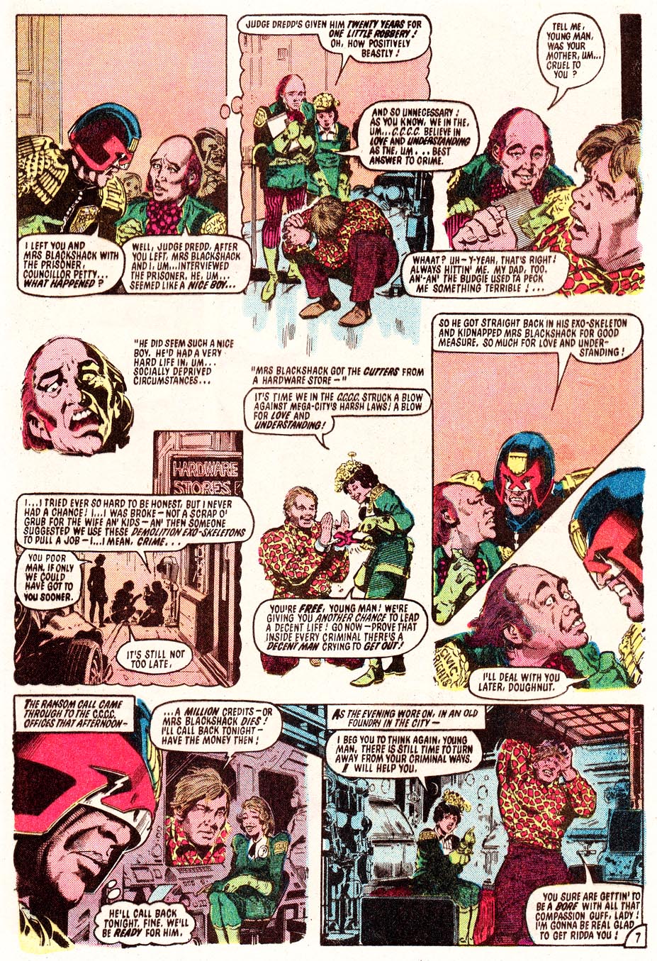 Read online Judge Dredd (1983) comic -  Issue #25 - 28