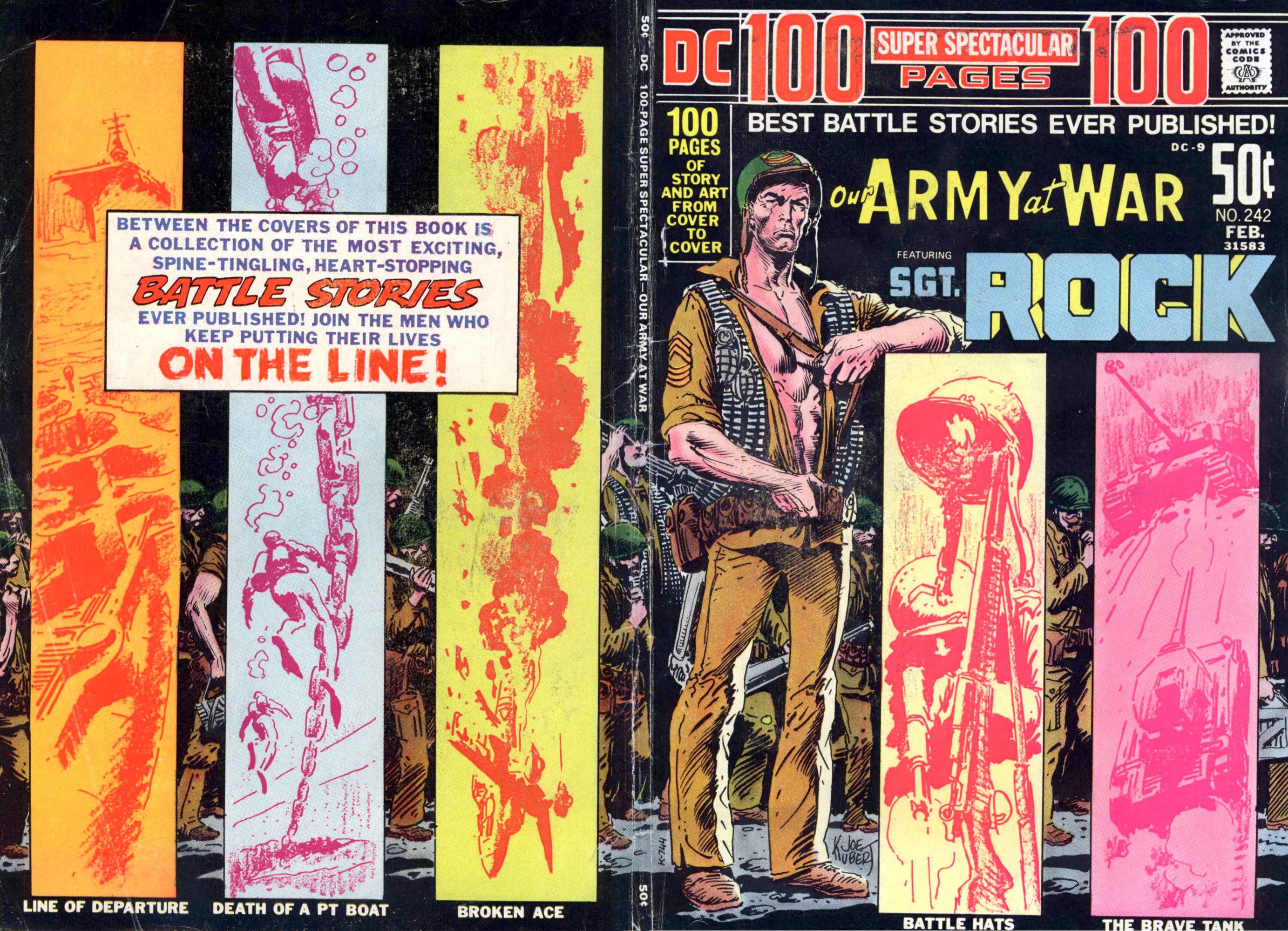 Read online Our Army at War (1952) comic -  Issue #242 - 100