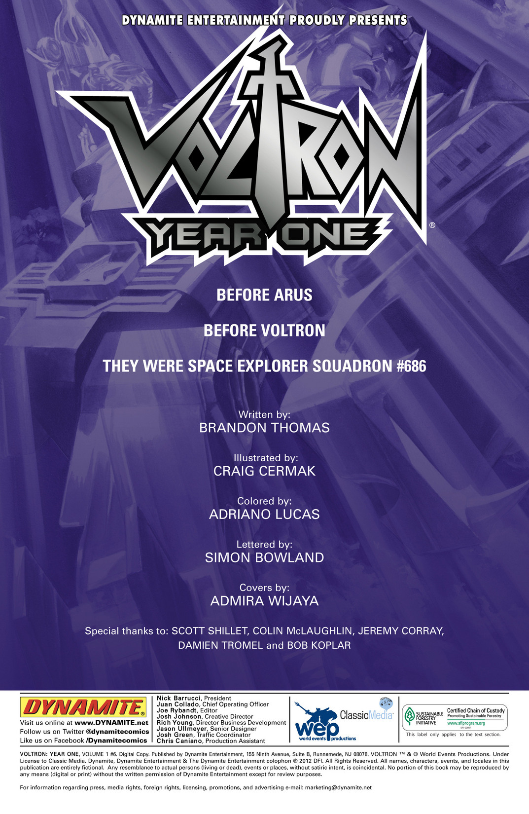 Voltron: Year One Issue #6 #6 - English 2
